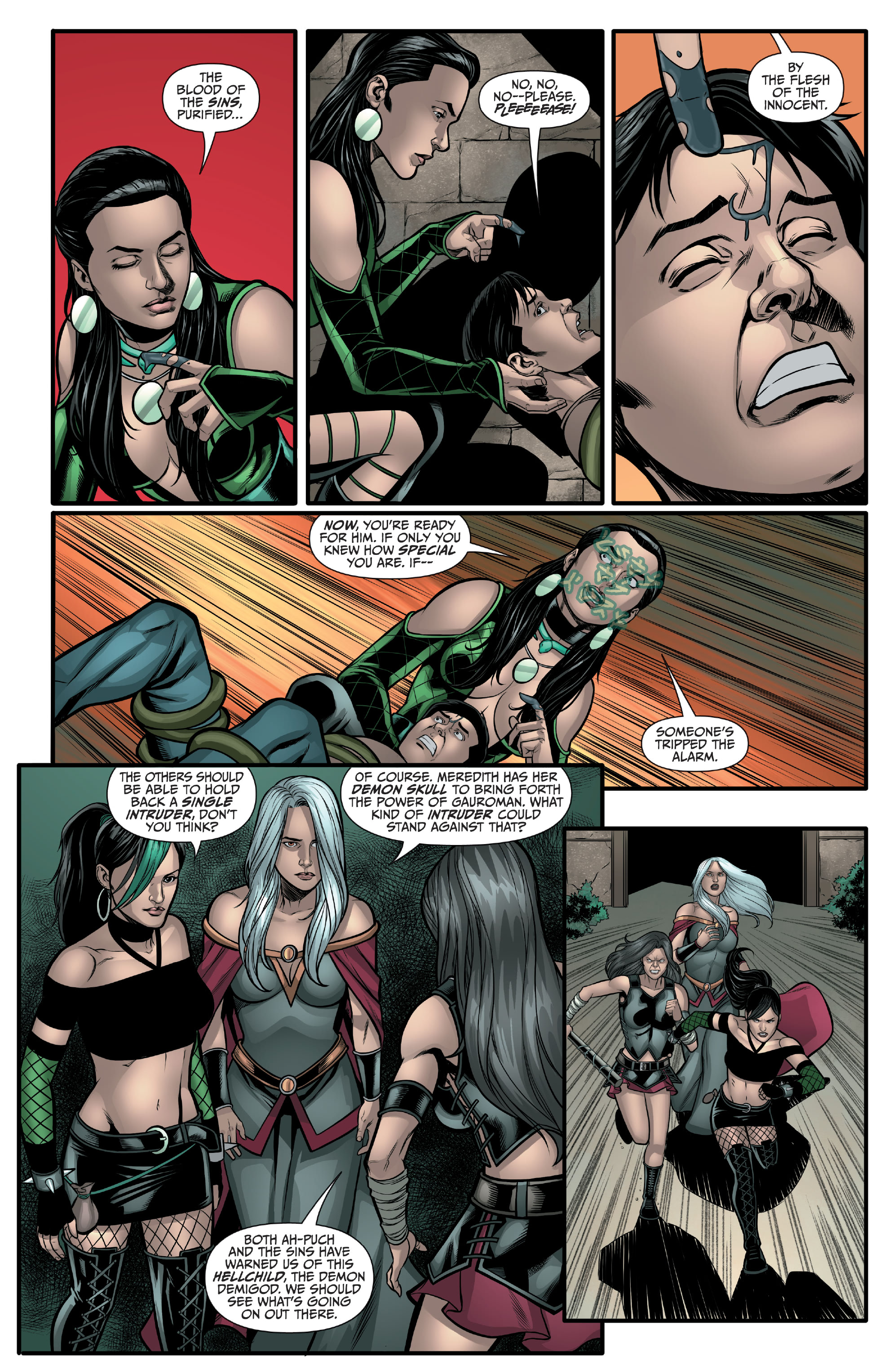 Myths and Legends Quarterly: Blood of Gods (2022-): Chapter 1 - Page 18