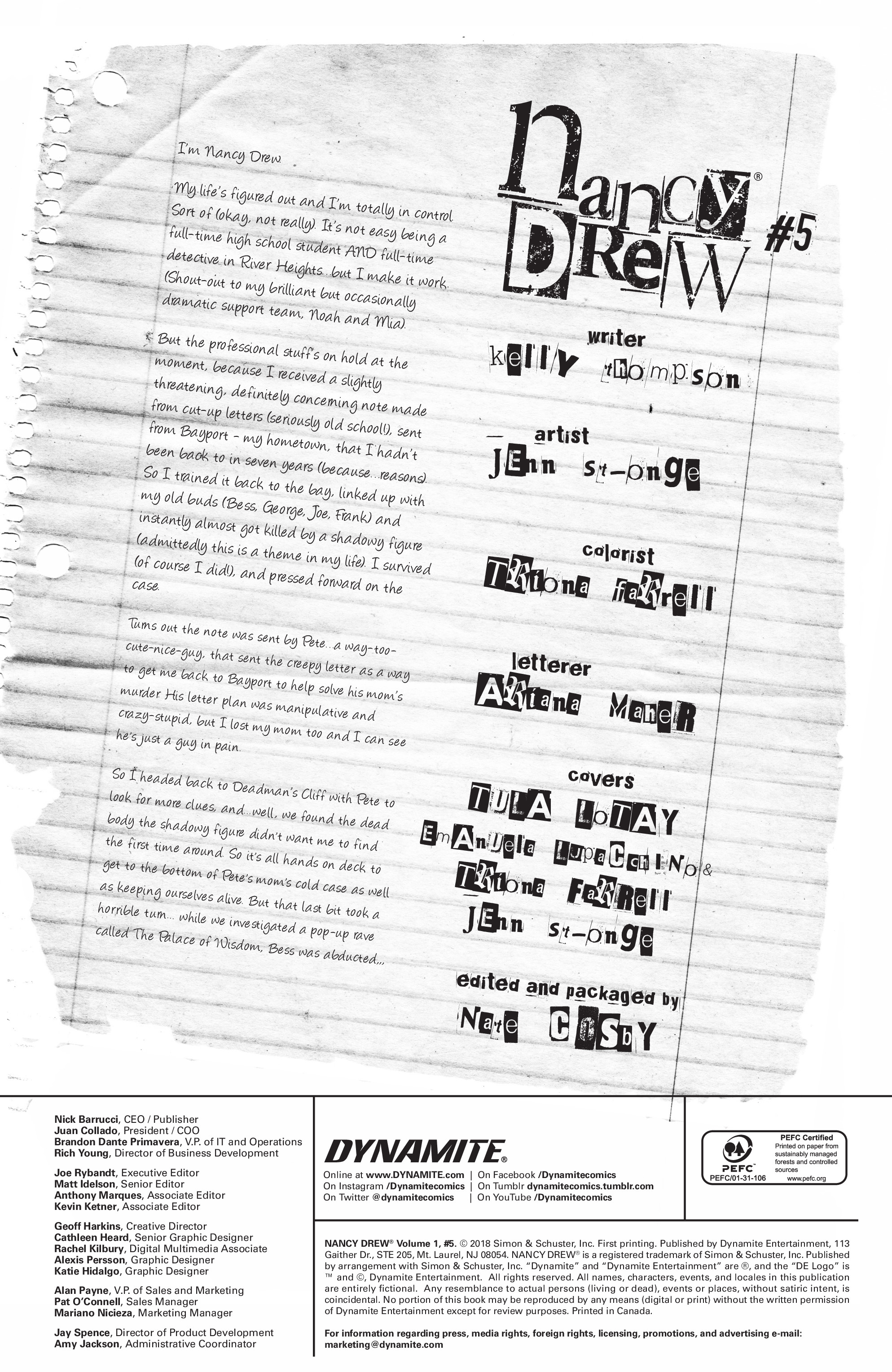 Nancy Drew (2018-): Chapter 5 - Page 4