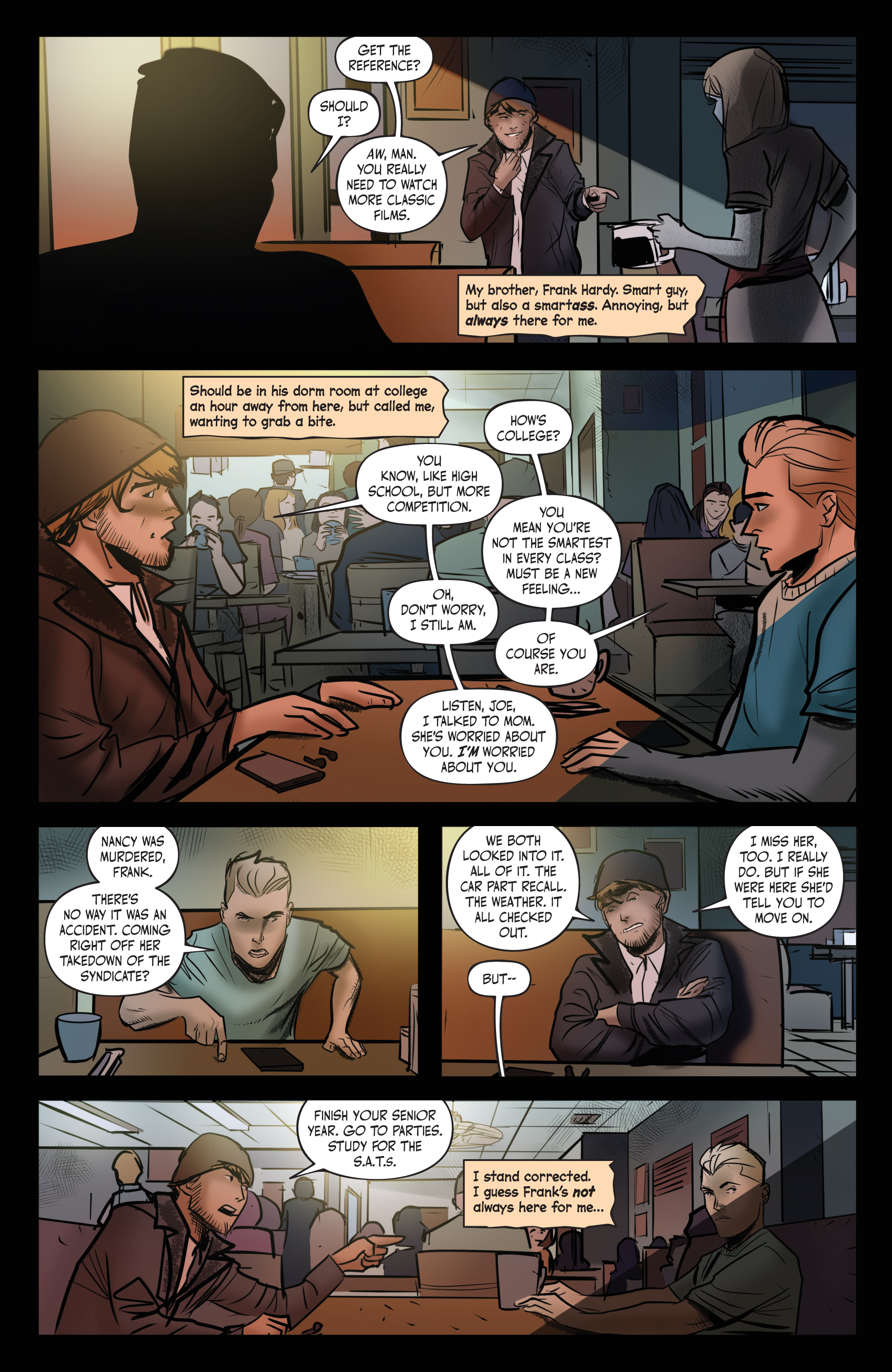 Nancy Drew & The Hardy Boys: The Death of Nancy Drew (2020-): Chapter 1 - Page 9