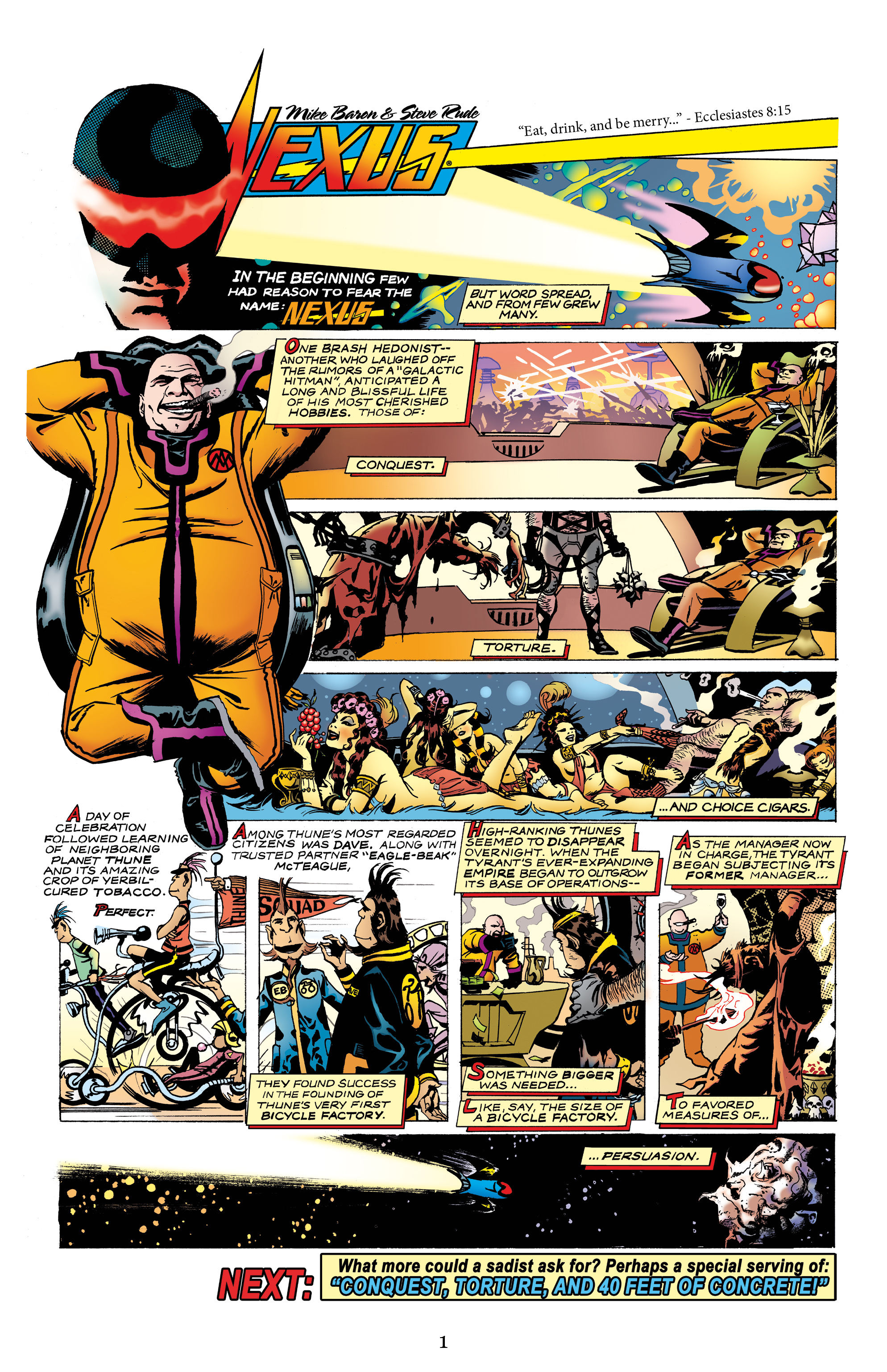 Nexus - The Newspaper Strips Vol. 2: Battle for Thuneworld (2024-): Chapter 1 - Page 3