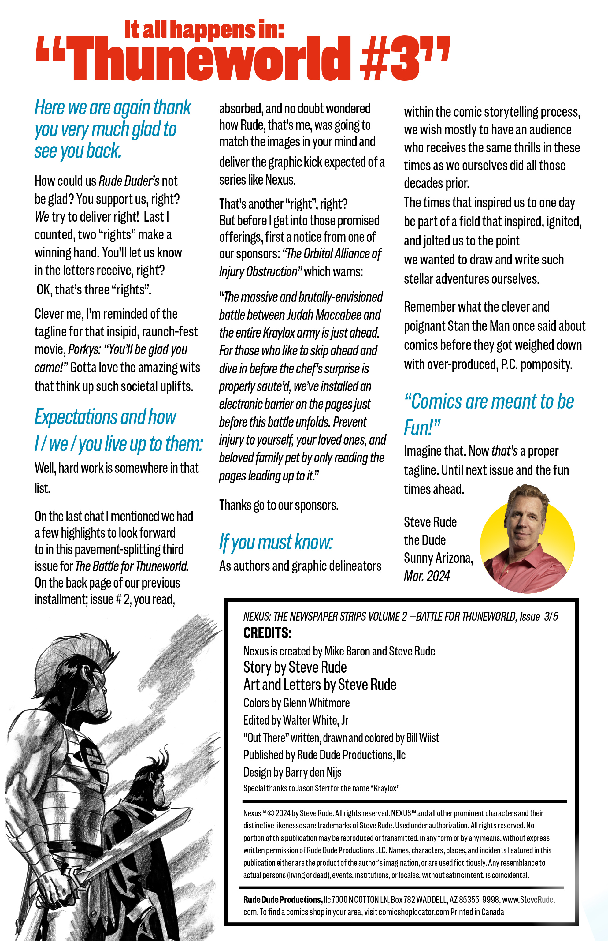 Nexus - The Newspaper Strips Vol. 2: Battle for Thuneworld (2024-): Chapter 3 - Page 2