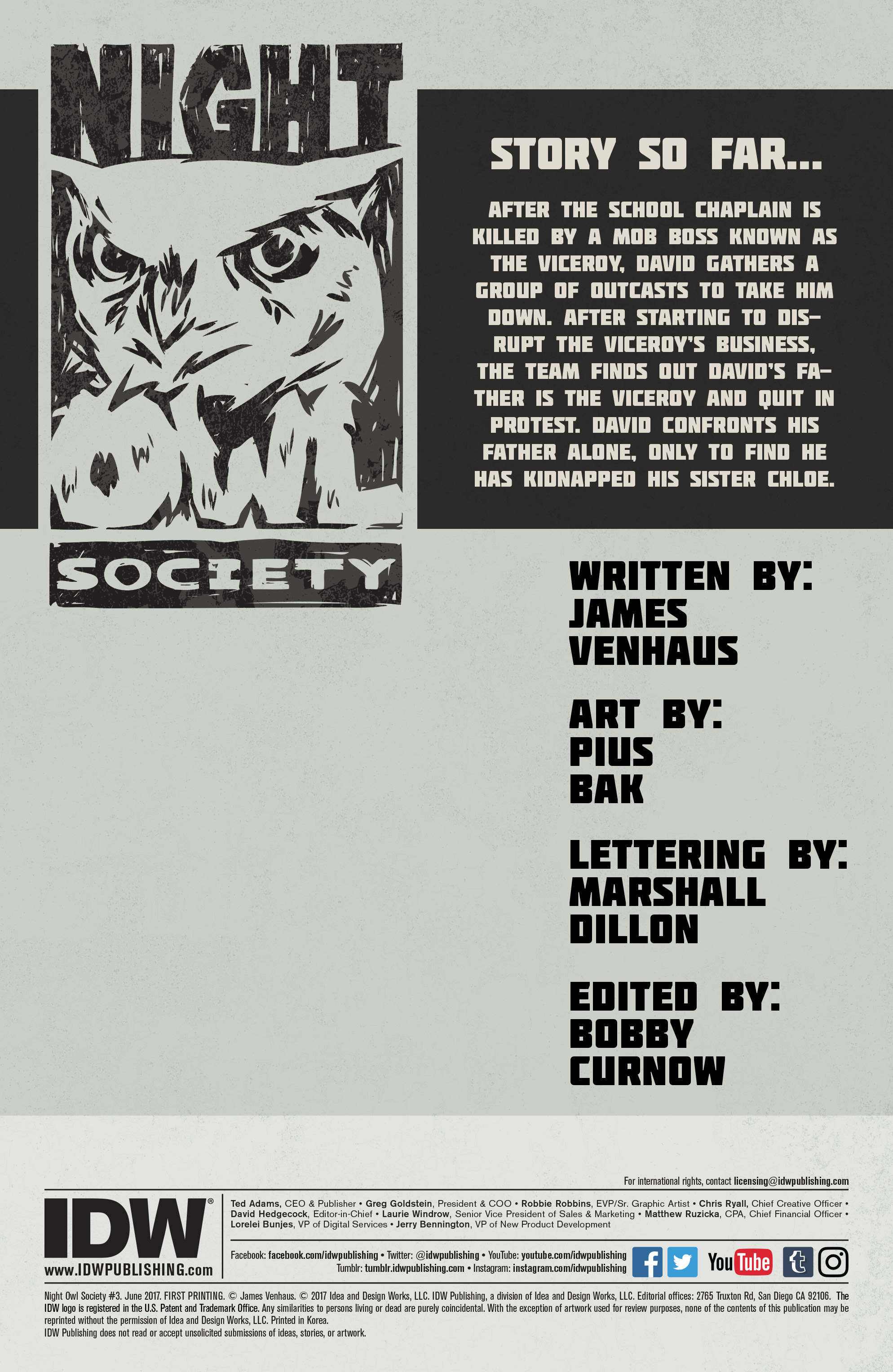 Night Owl Society (2017): Chapter 3 - Page 2