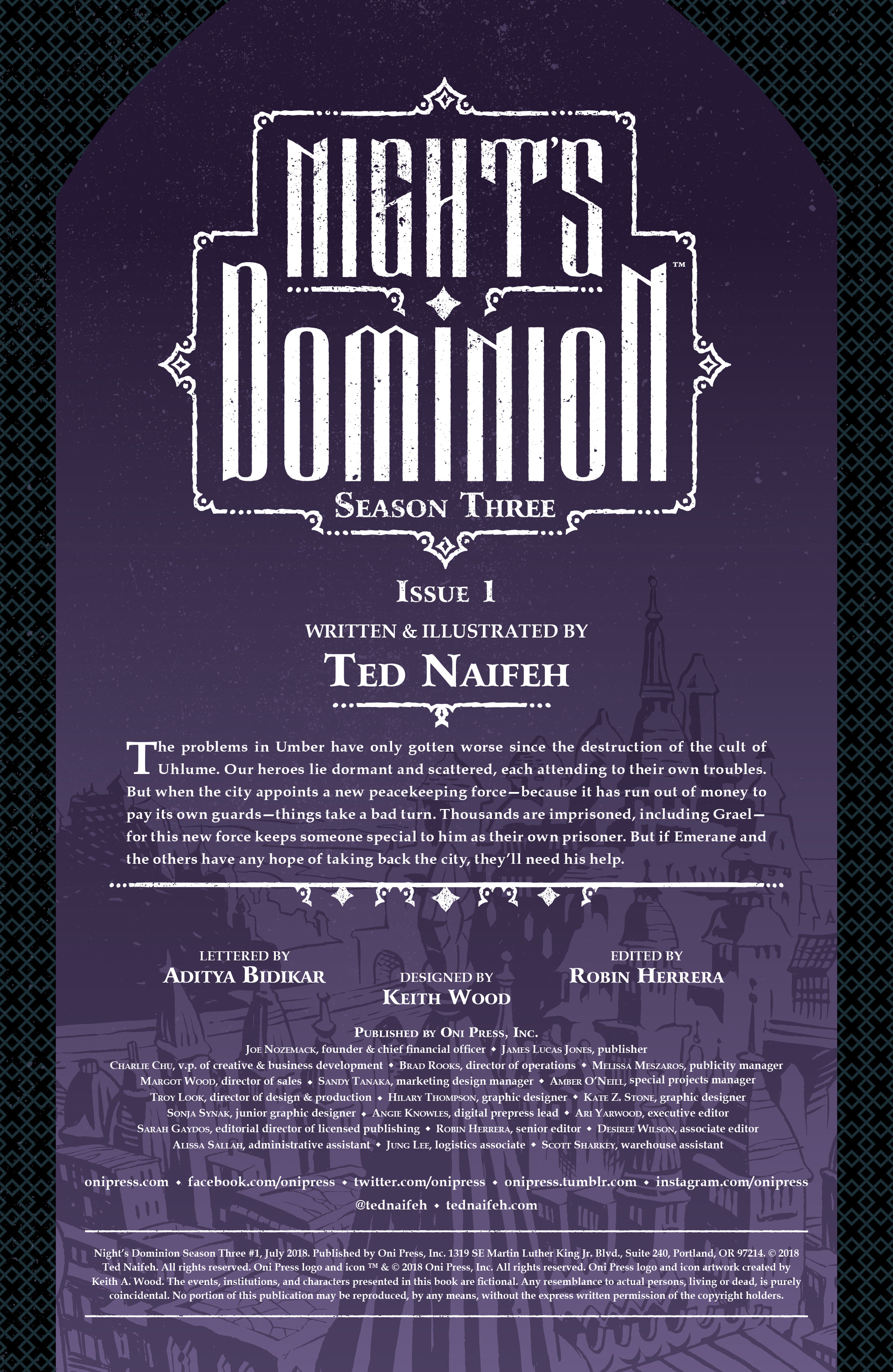 Night's Dominion: Season Three (2018-): Chapter 1 - Page 2