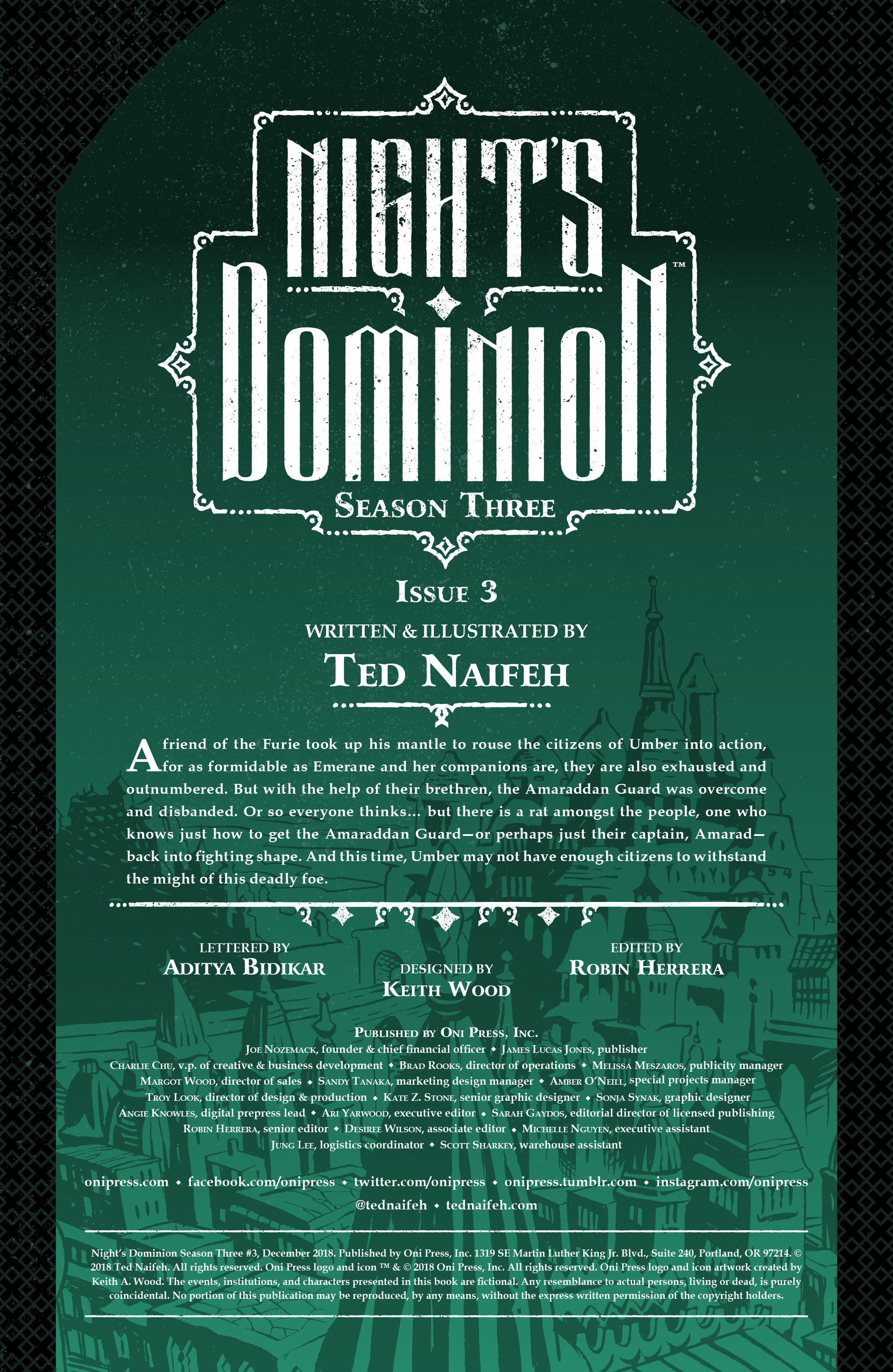Night's Dominion: Season Three (2018-): Chapter 3 - Page 2