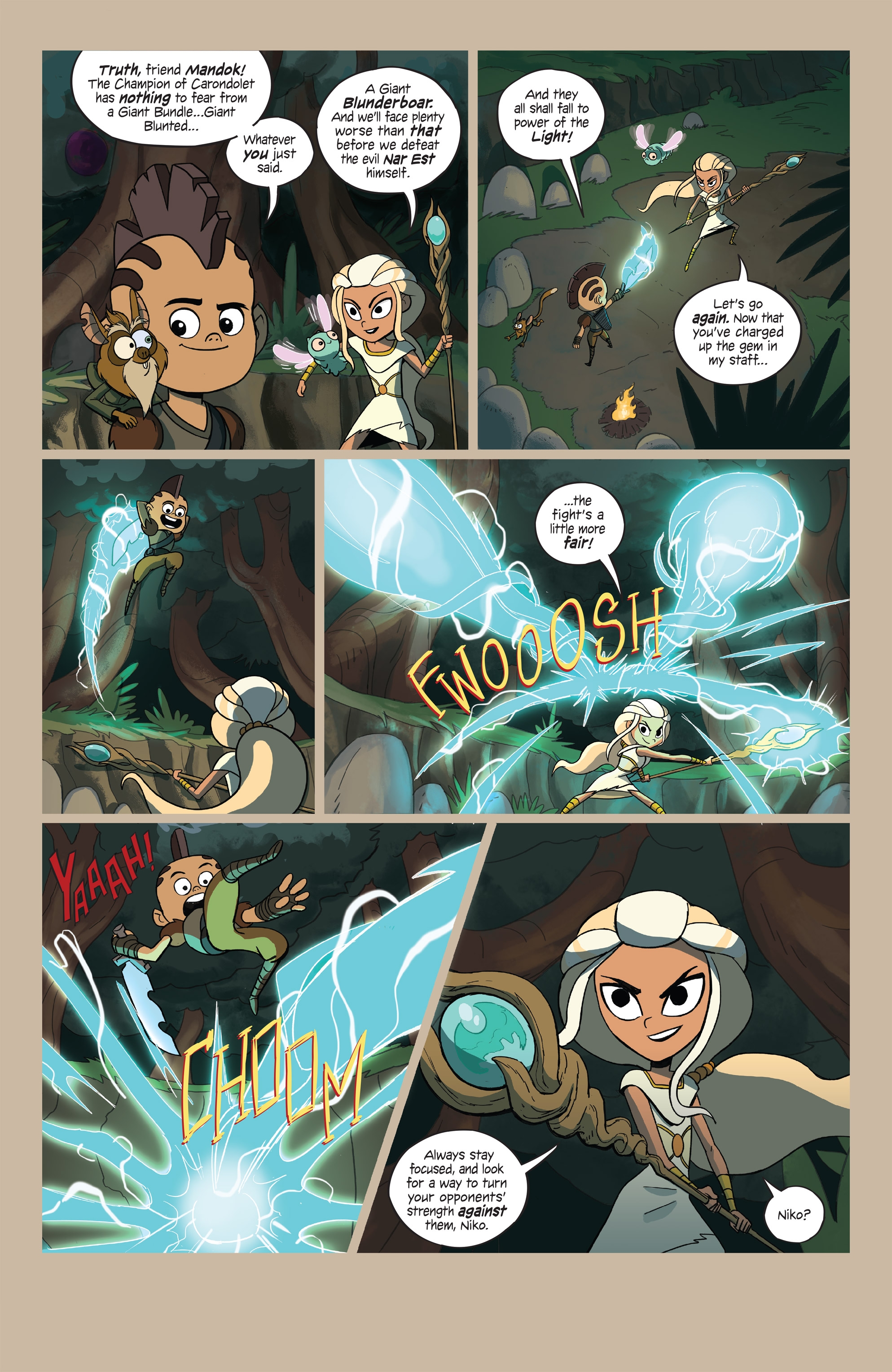 Niko and the Sword of Light (2017): Chapter 1 - Page 4