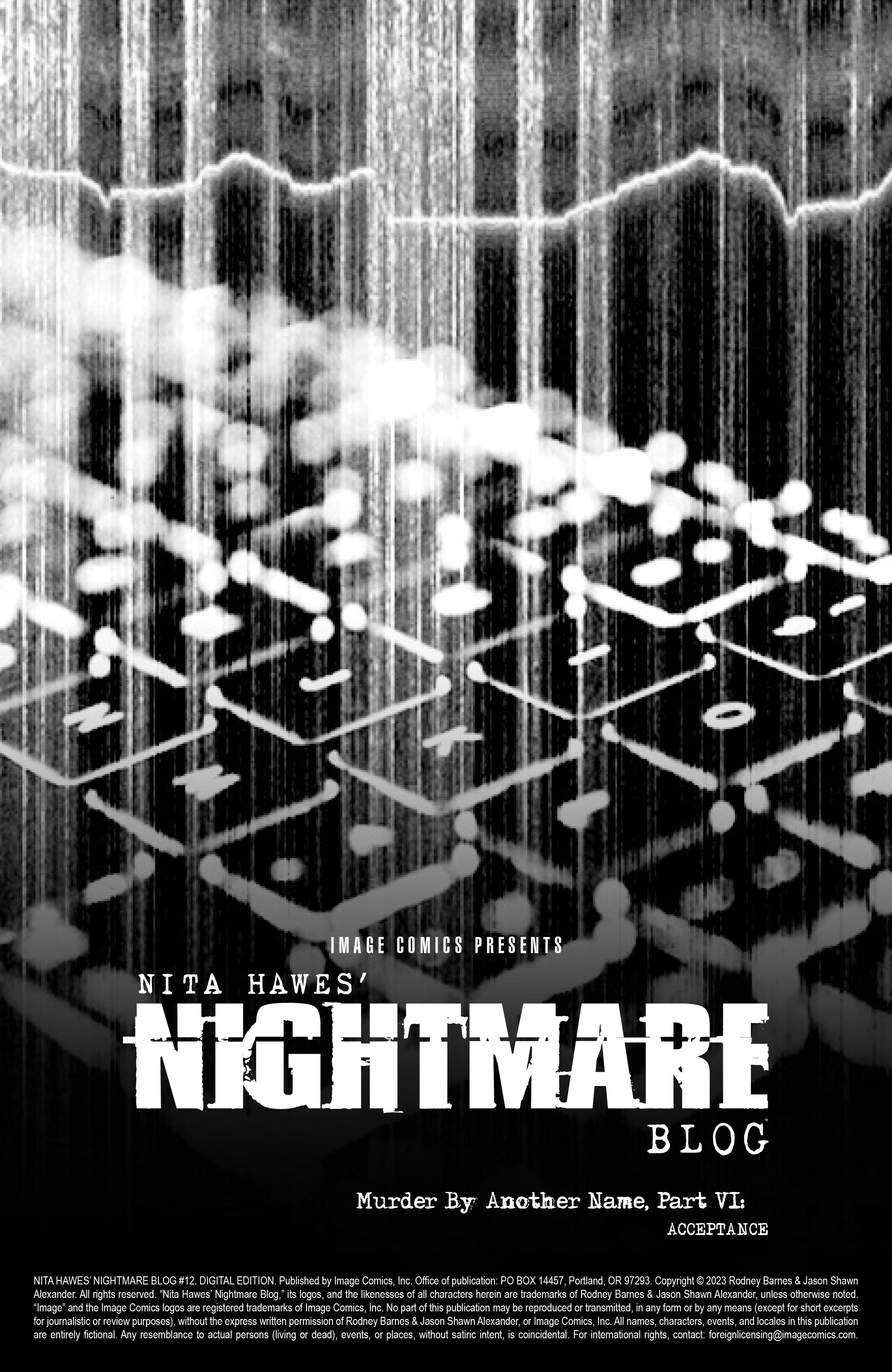 Nita Hawes Nightmare Blog (2021-): Chapter 12 - Page 2