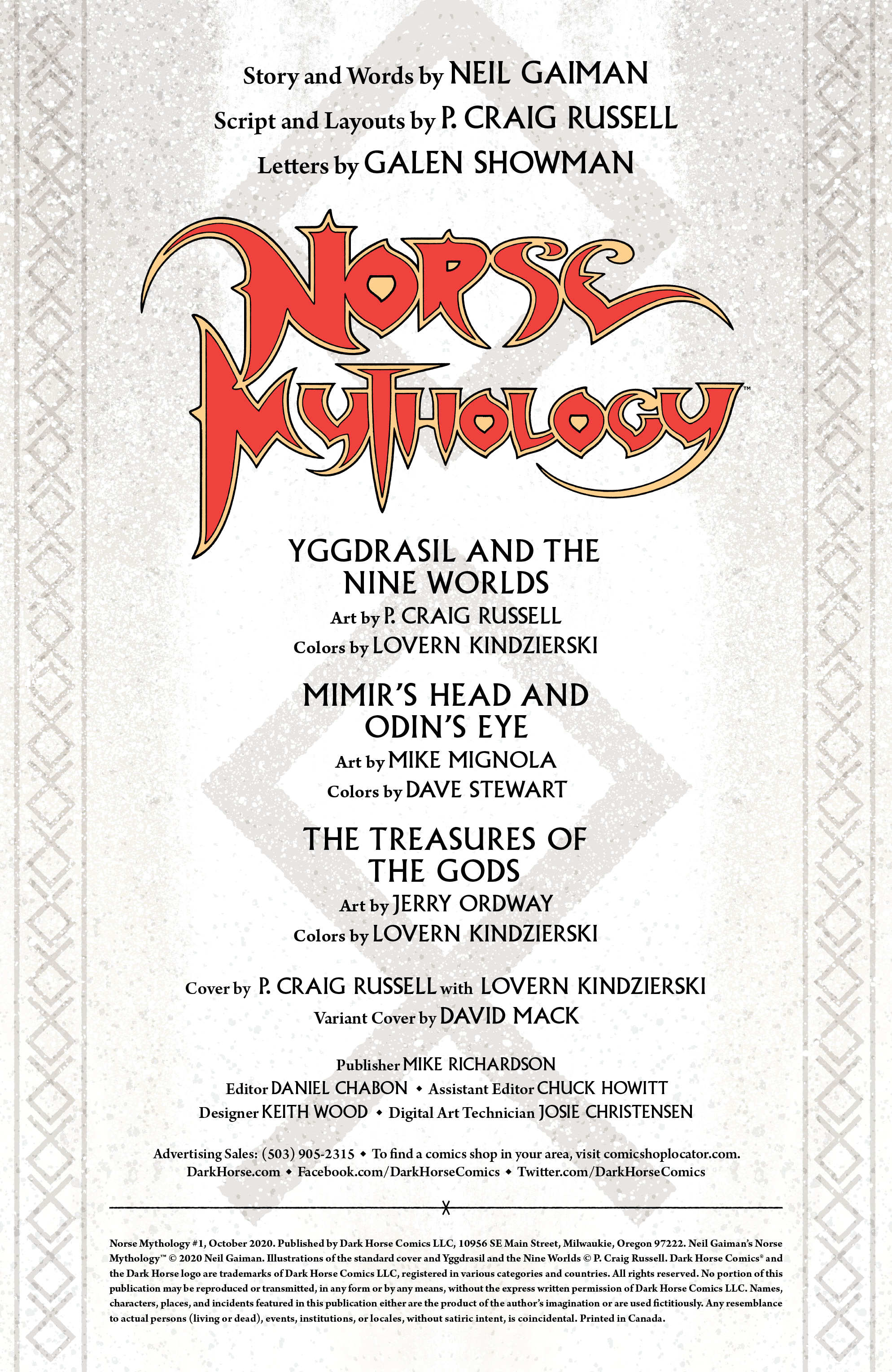 Norse Mythology (2020-): Chapter 1 - Page 2