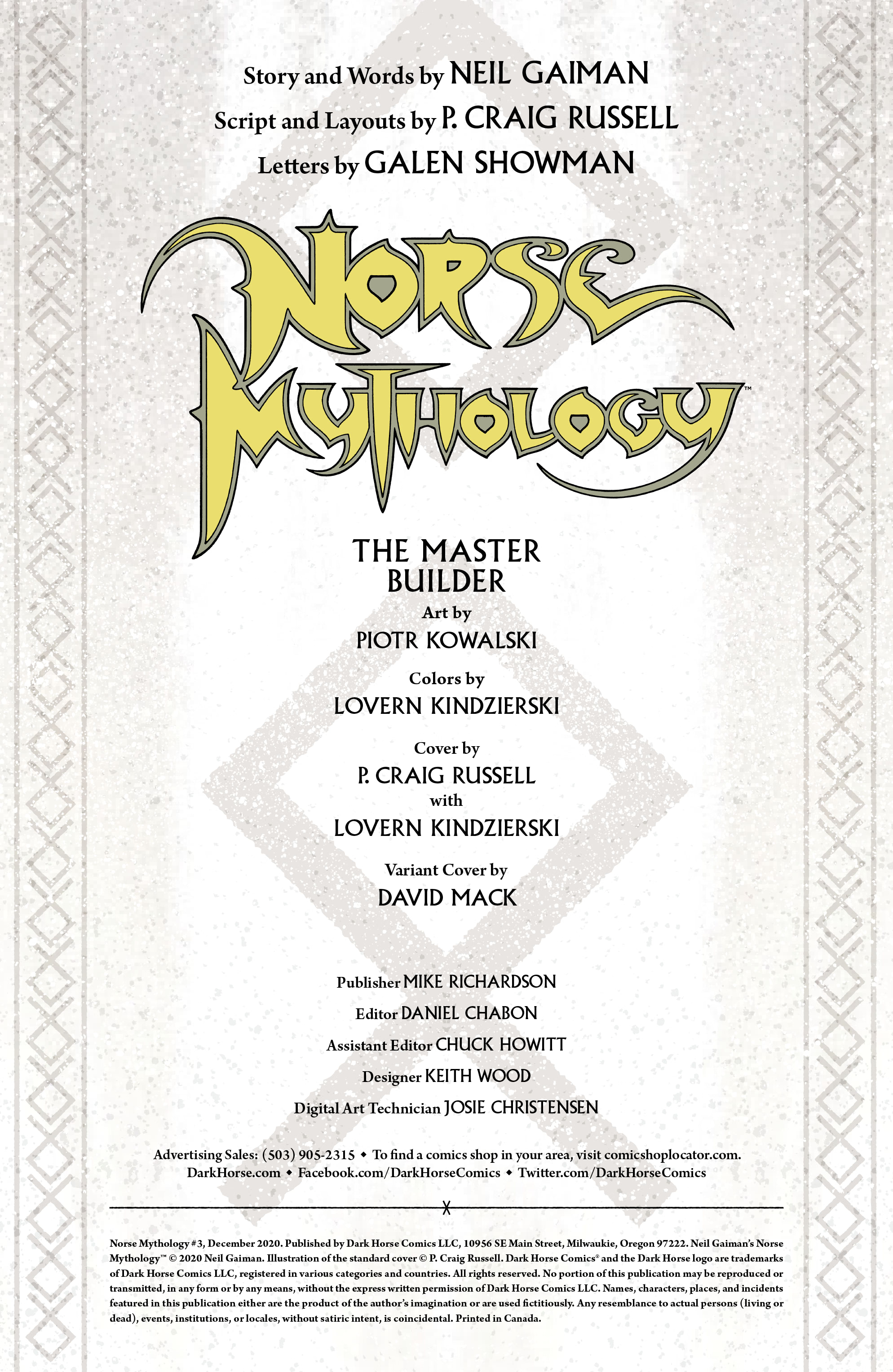 Norse Mythology (2020-): Chapter 3 - Page 2