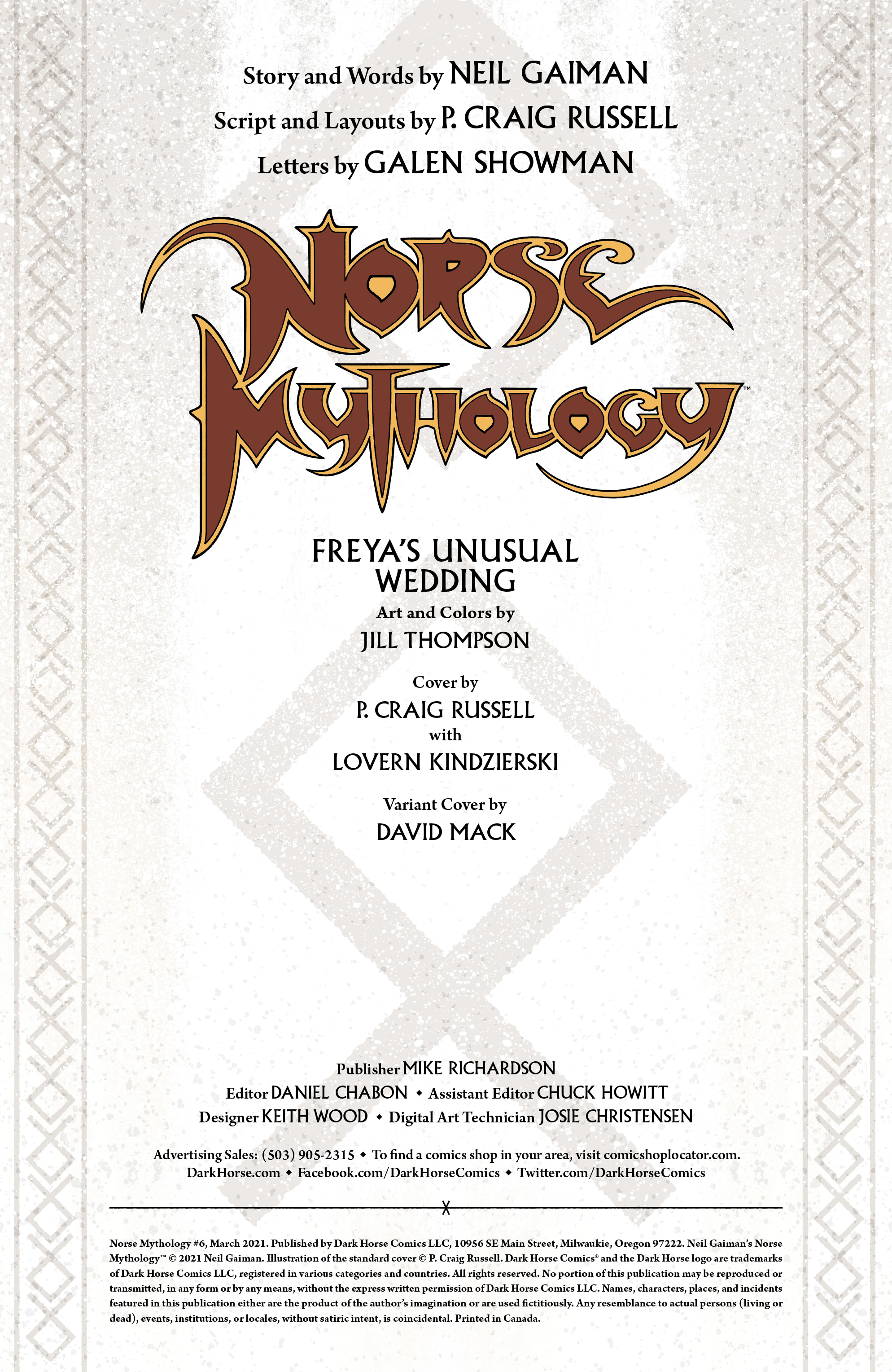 Norse Mythology (2020-): Chapter 6 - Page 2