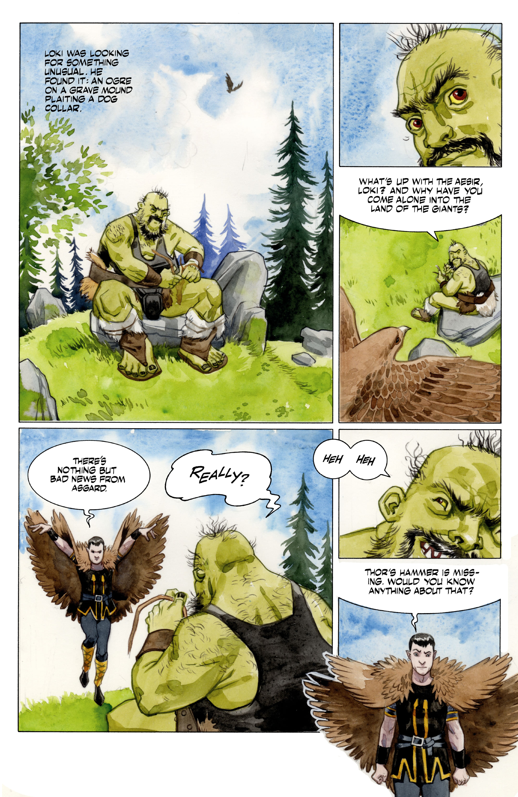 Norse Mythology (2020-): Chapter 6 - Page 3
