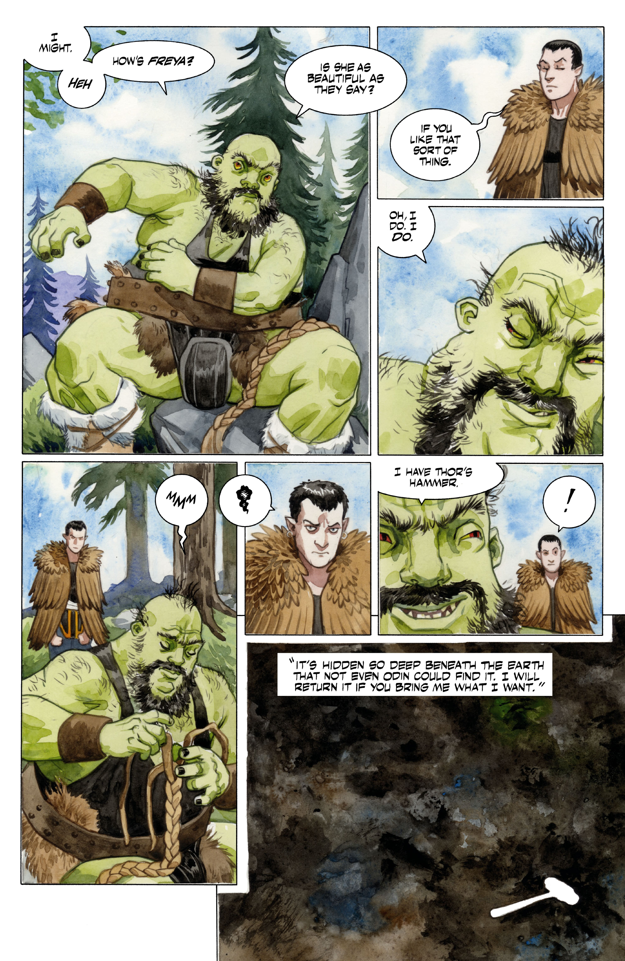 Norse Mythology (2020-): Chapter 6 - Page 4