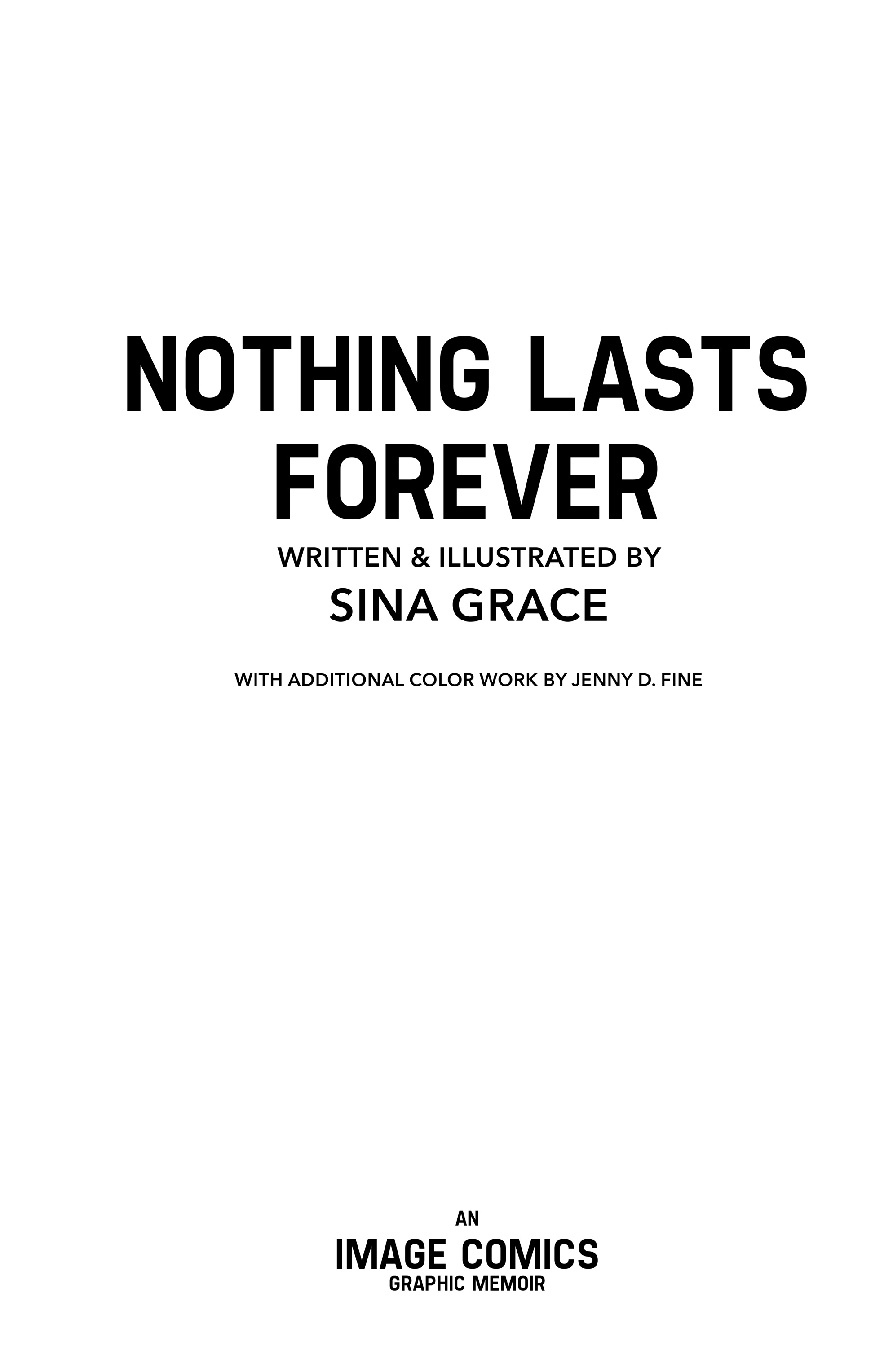 Nothing Lasts Forever (2017): Chapter 1 - Page 5