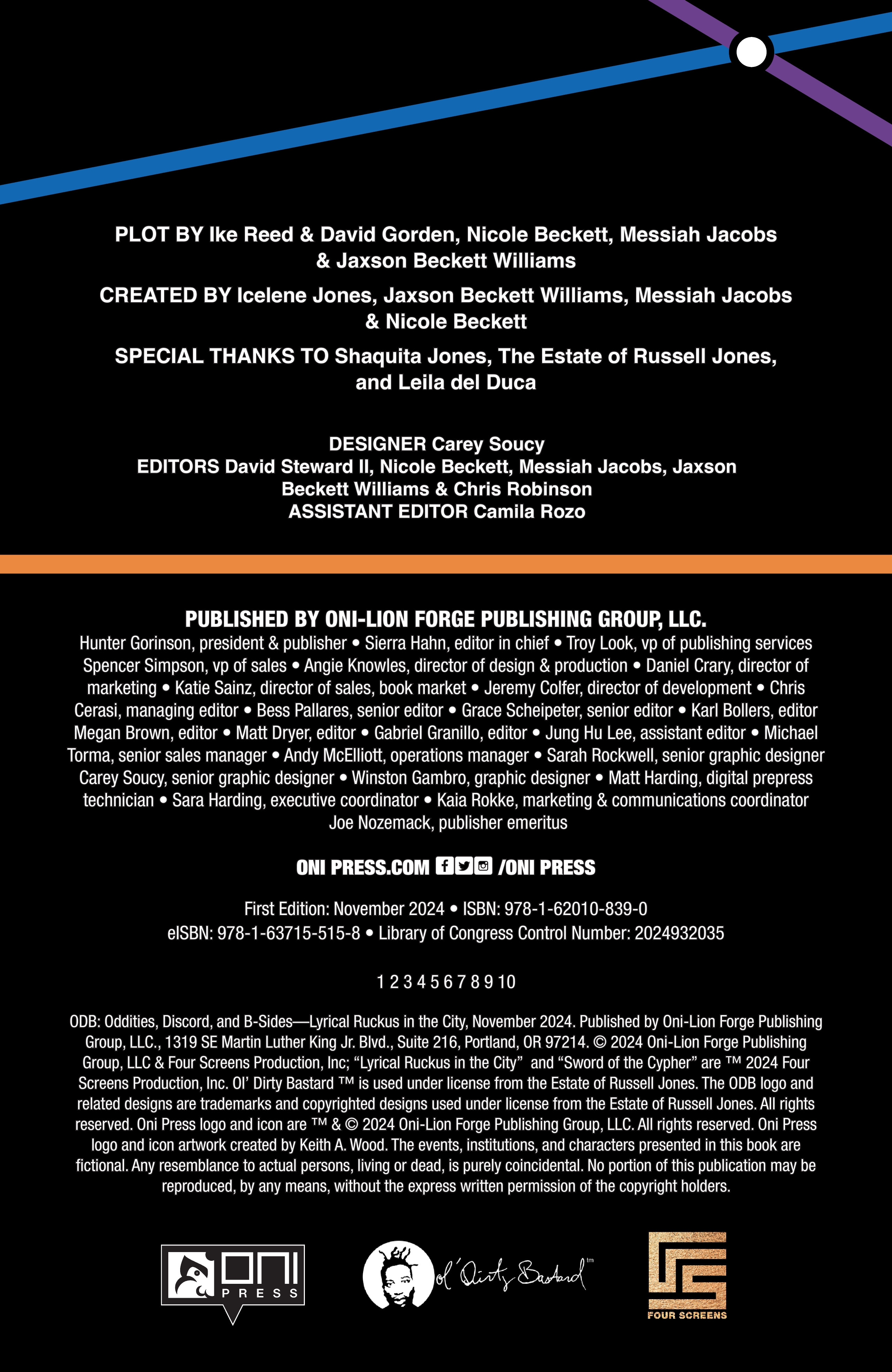 ODB: Oddities, Discord, and B-Sides - Lyrical Ruckus in the City (2024): Chapter 1 - Page 5
