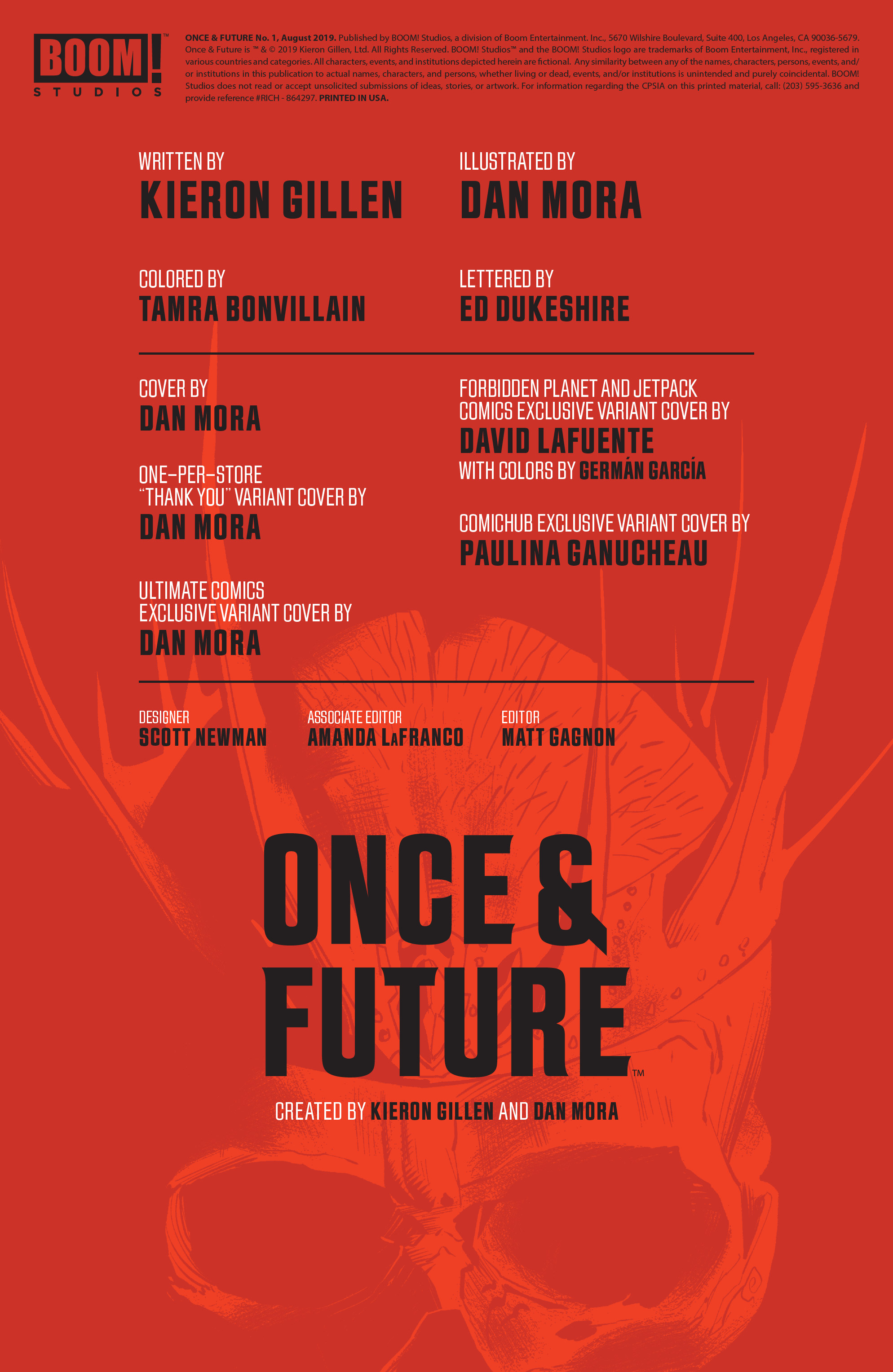 Once And Future (2019-): Chapter 1 - Page 2