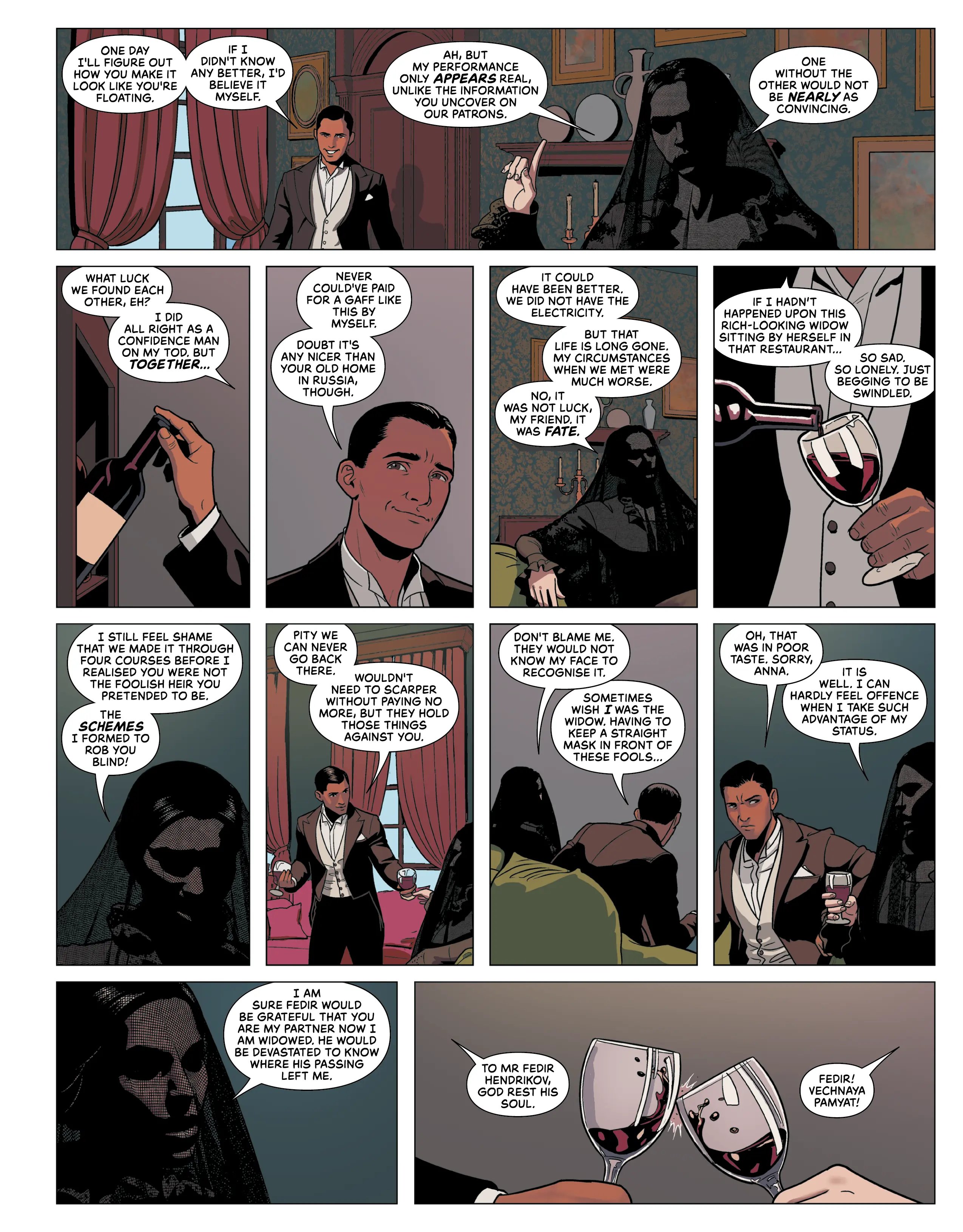 One For Sorrow (2024-): Chapter Ashcan - Page 15