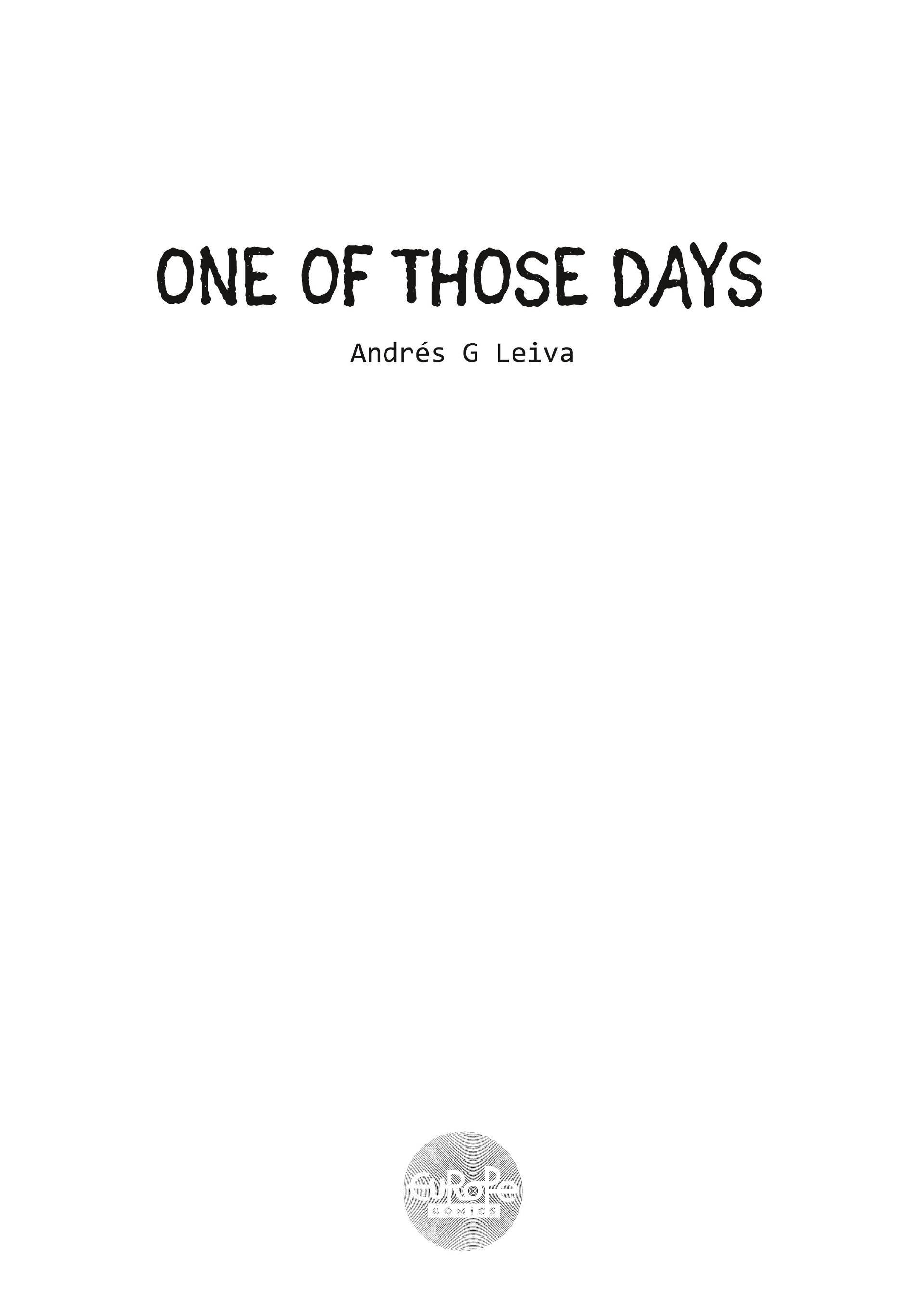 One of those Days (2020): Chapter 1 - Page 2