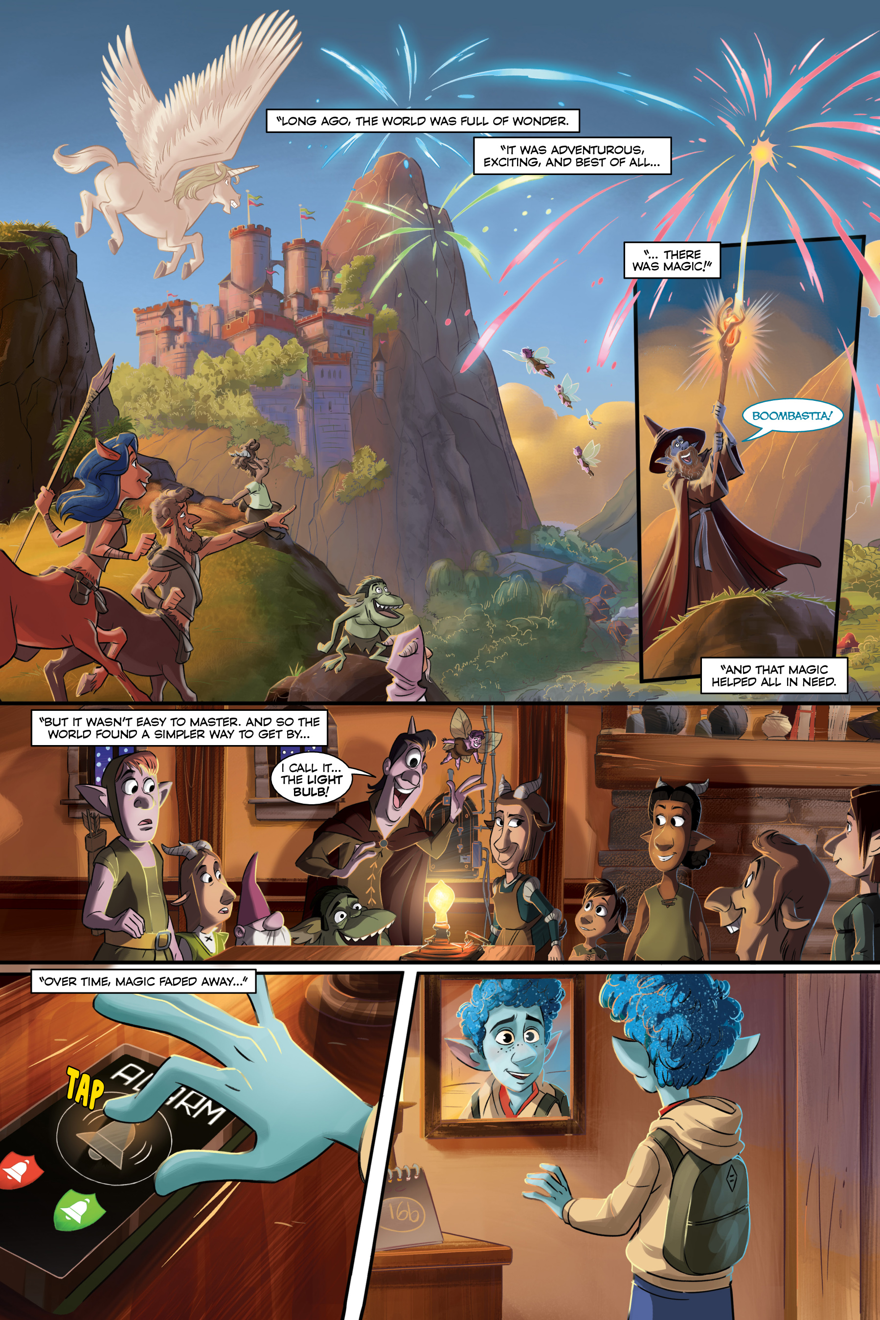 Onward: The Story of the Movie in Comics (2020): Chapter 1 - Page 10