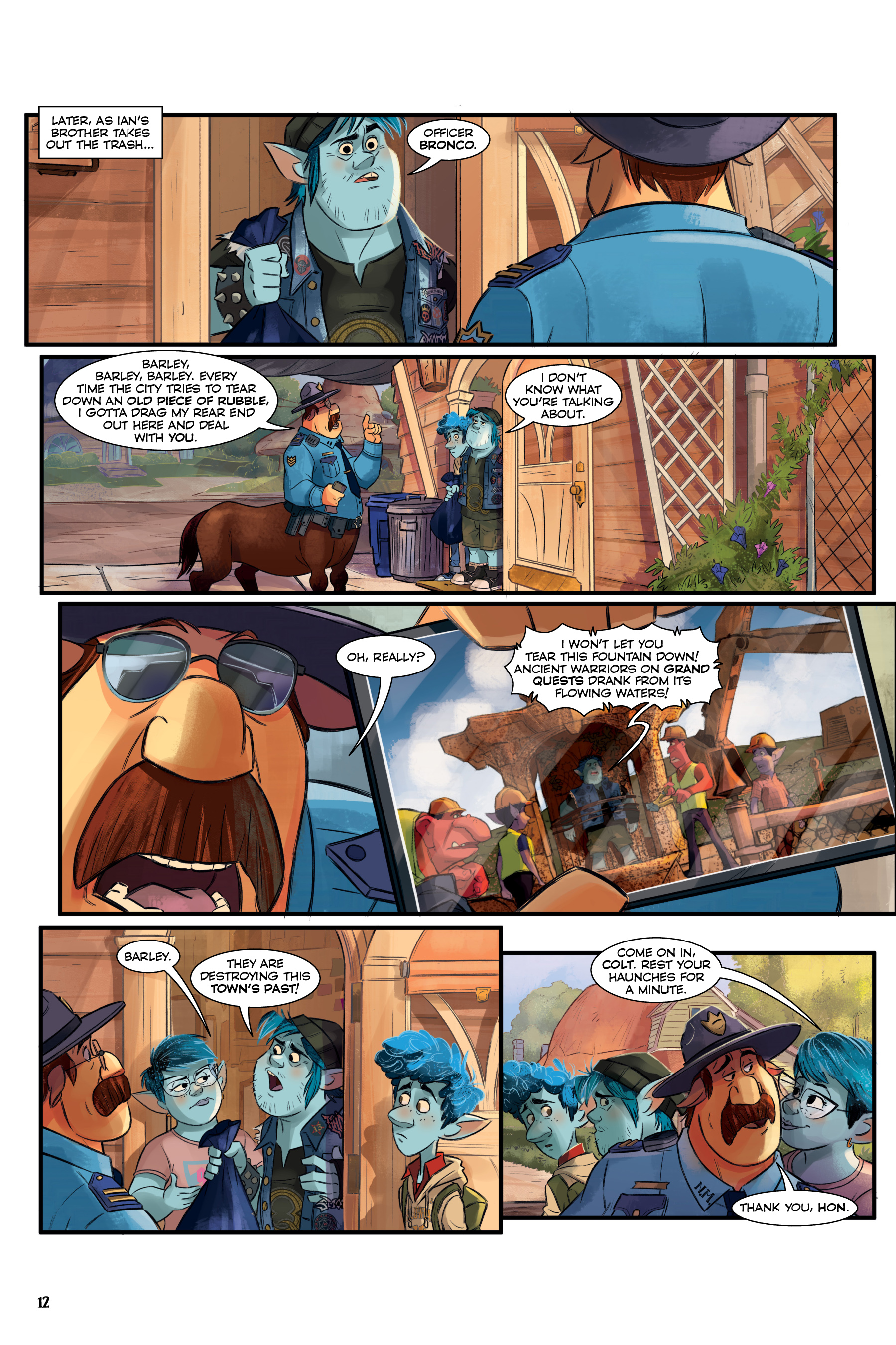 Onward: The Story of the Movie in Comics (2020): Chapter 1 - Page 13