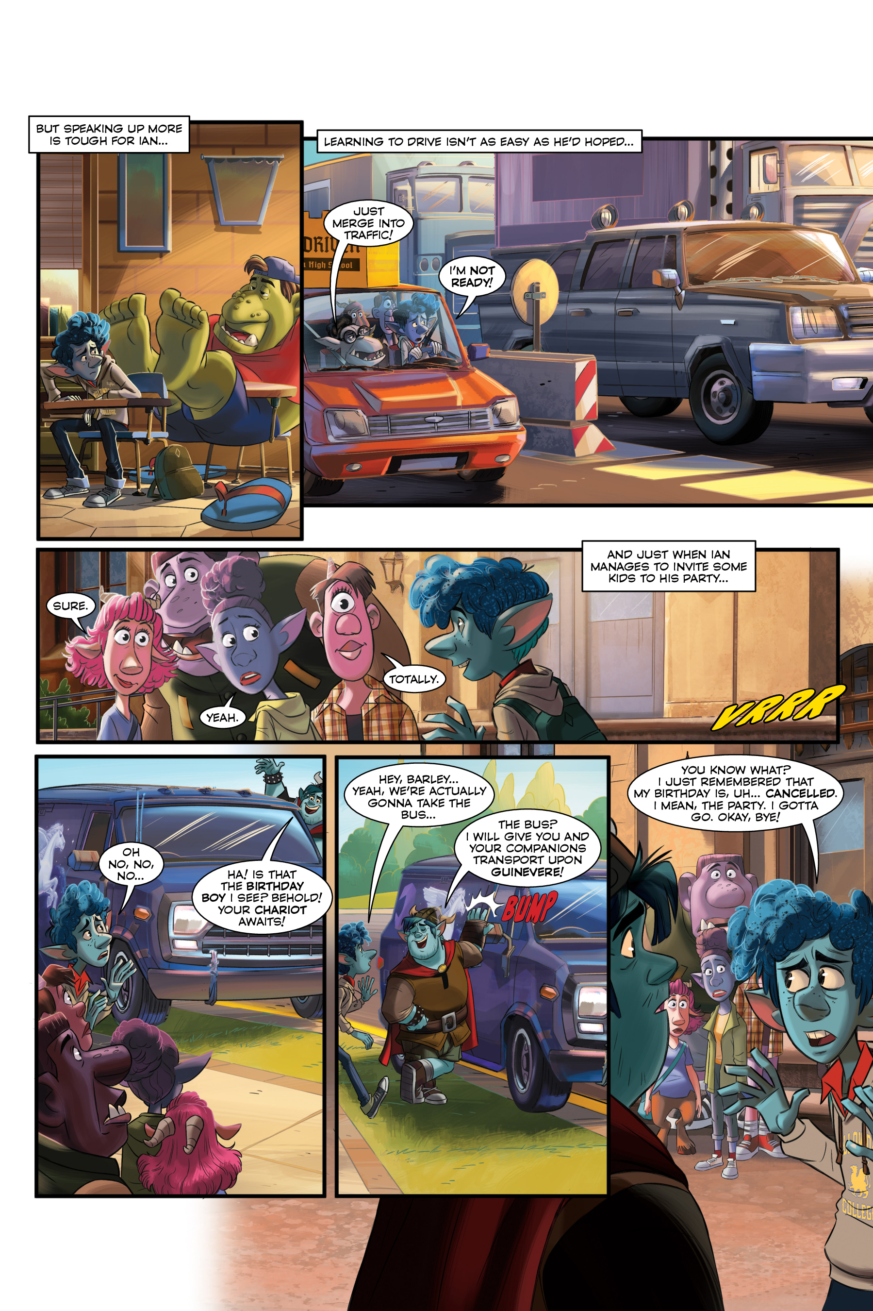 Onward: The Story of the Movie in Comics (2020): Chapter 1 - Page 16