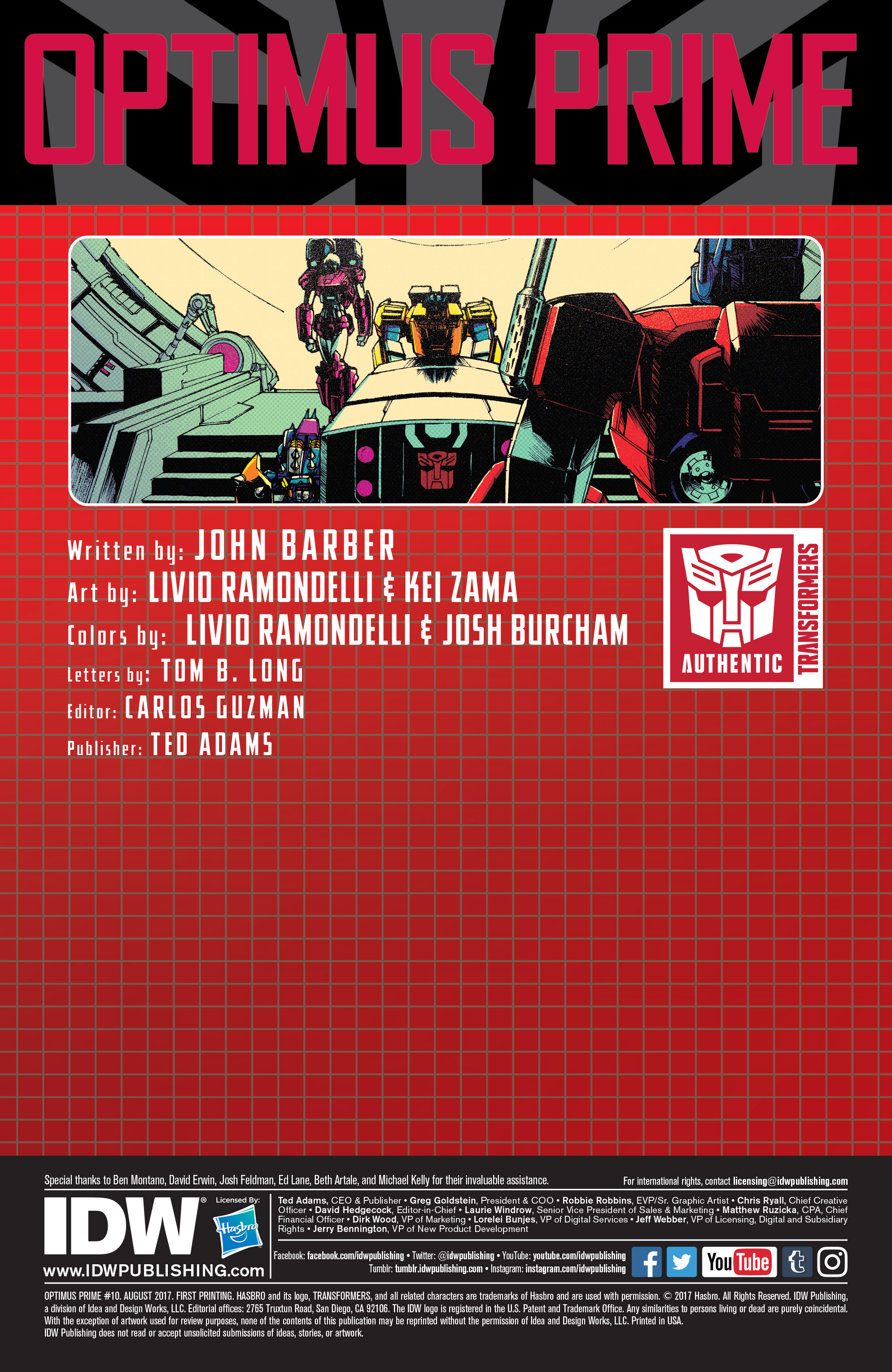 Optimus Prime (2016-): Chapter 10 - Page 2