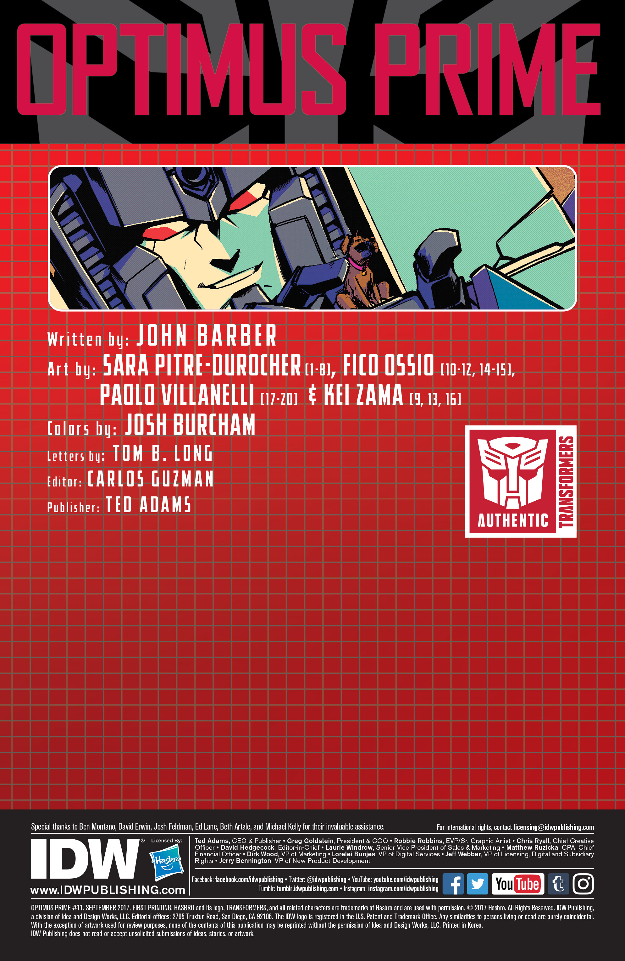 Optimus Prime (2016-): Chapter 11 - Page 2
