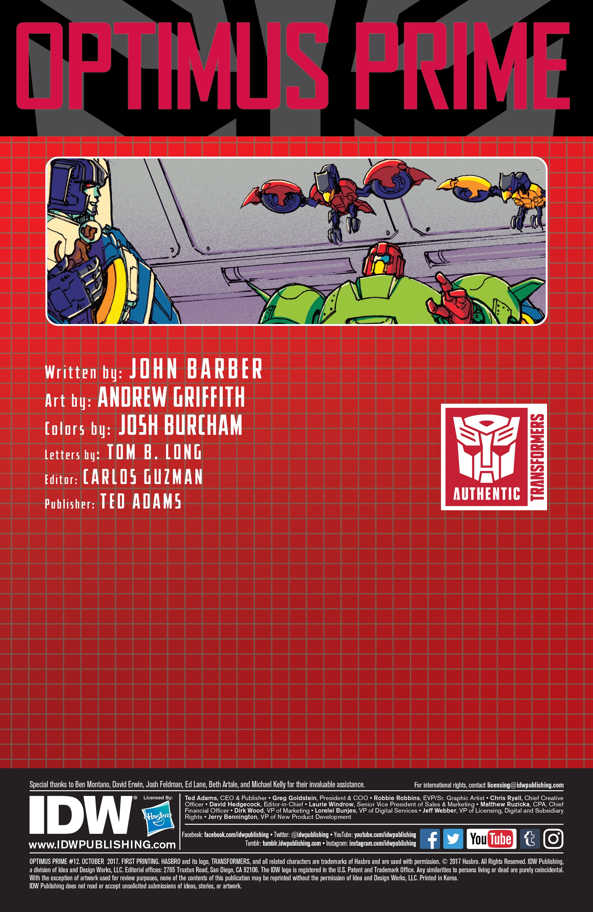 Optimus Prime (2016-): Chapter 12 - Page 2