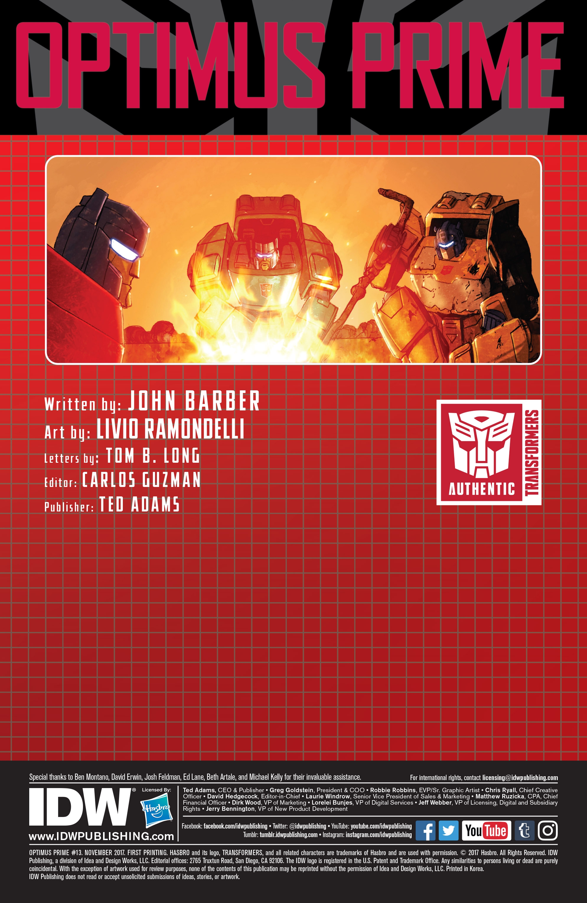 Optimus Prime (2016-): Chapter 13 - Page 2
