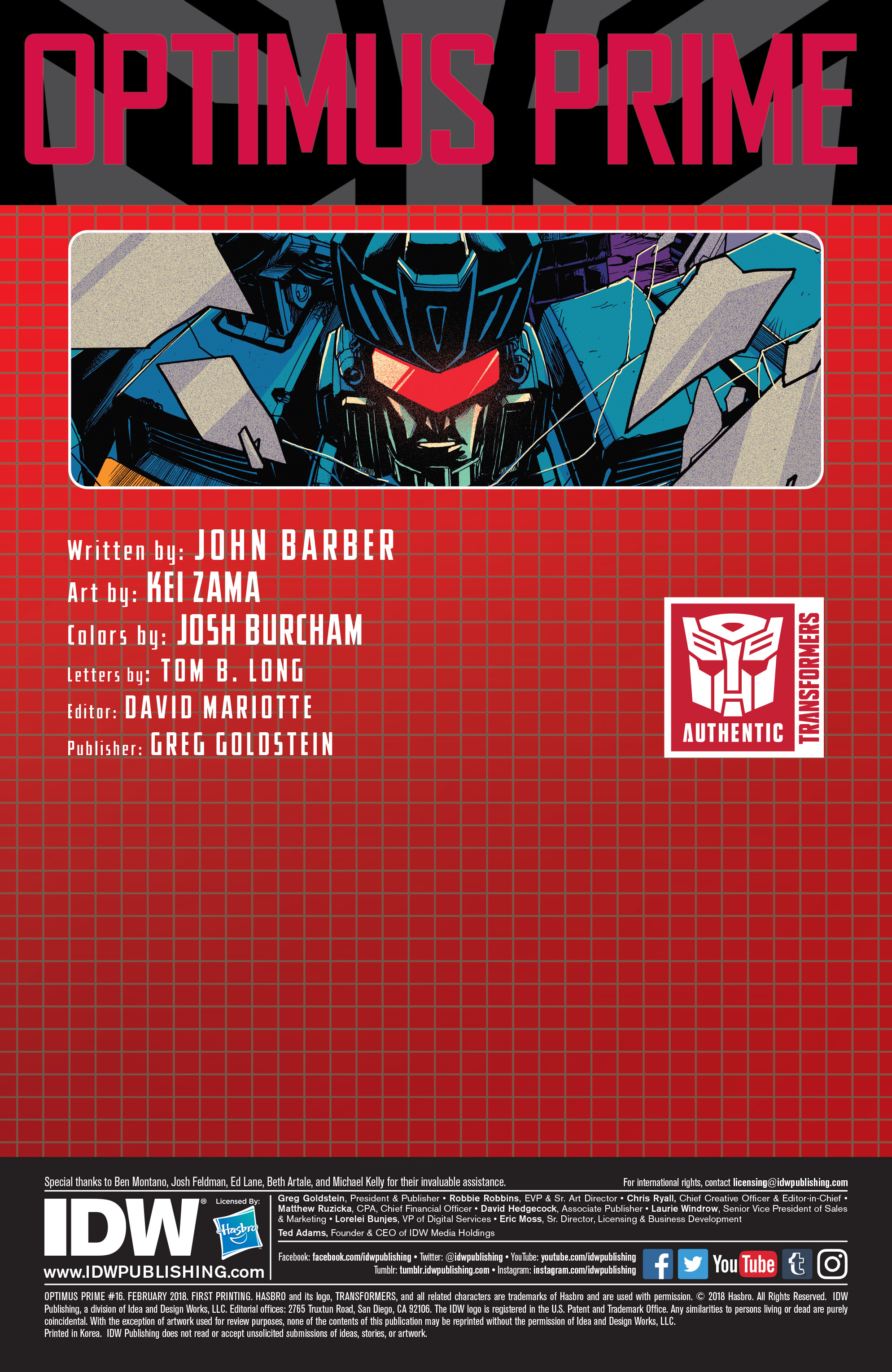Optimus Prime (2016-): Chapter 16 - Page 2