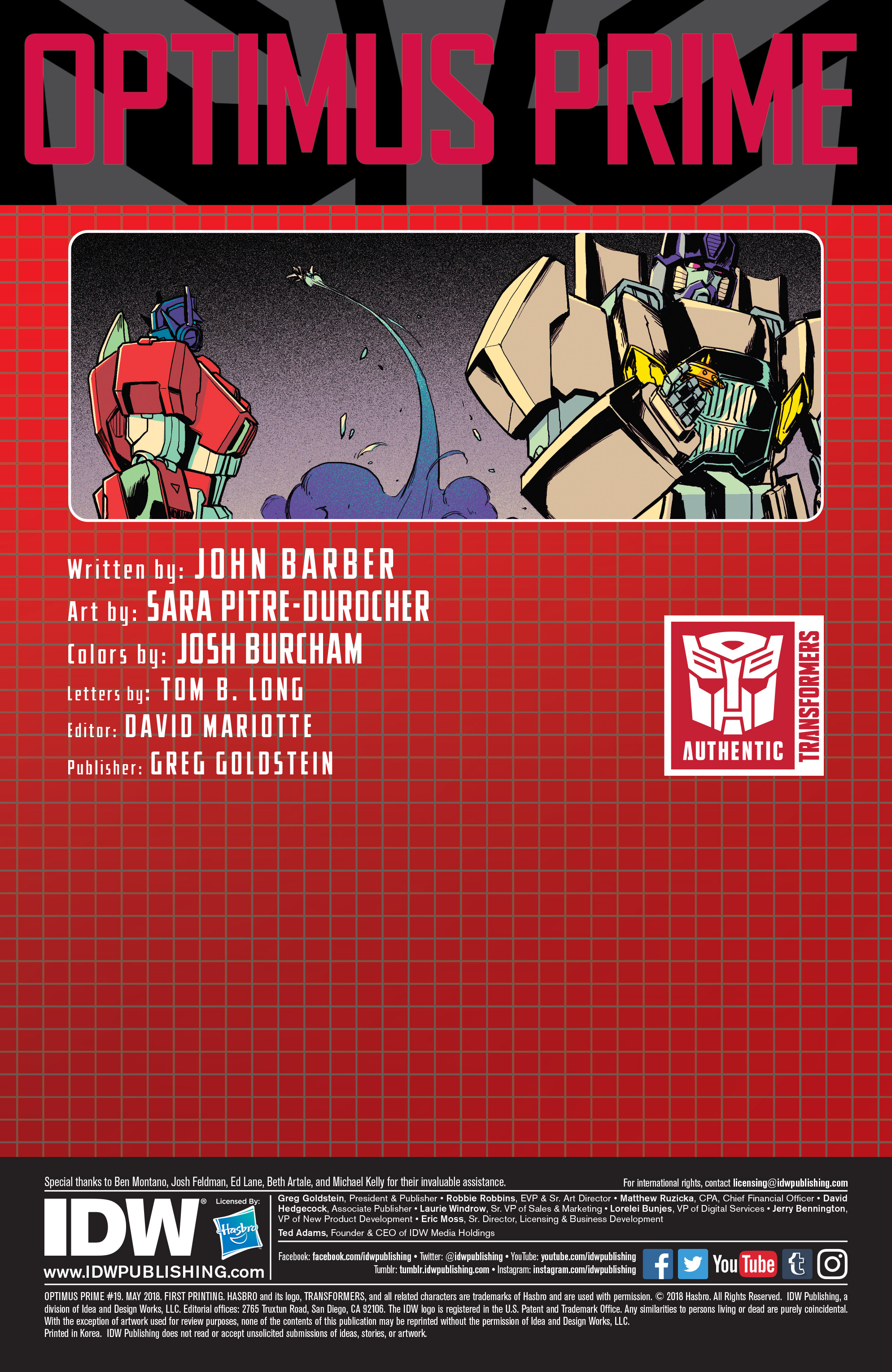 Optimus Prime (2016-): Chapter 19 - Page 2