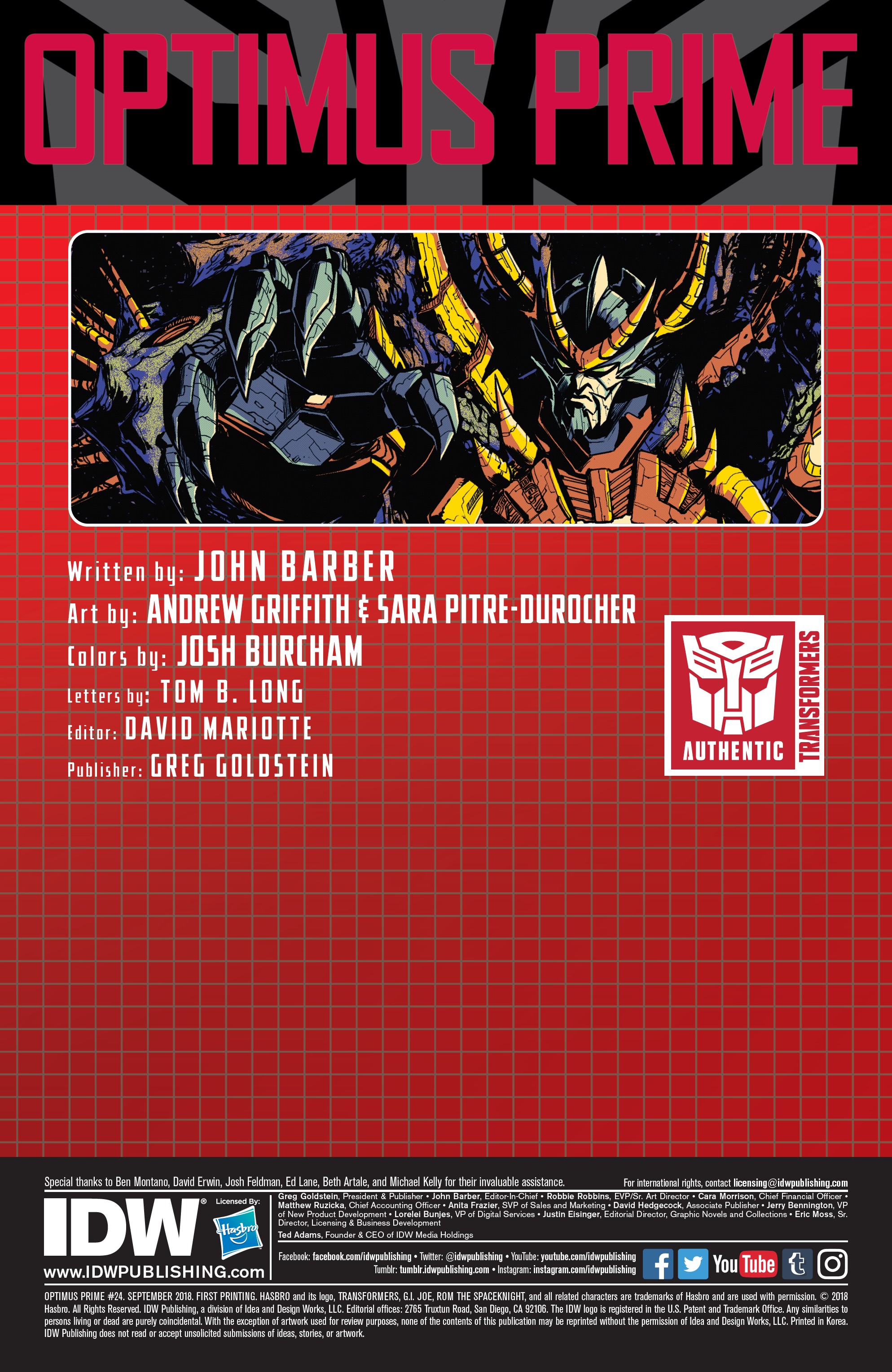 Optimus Prime (2016-): Chapter 24 - Page 2