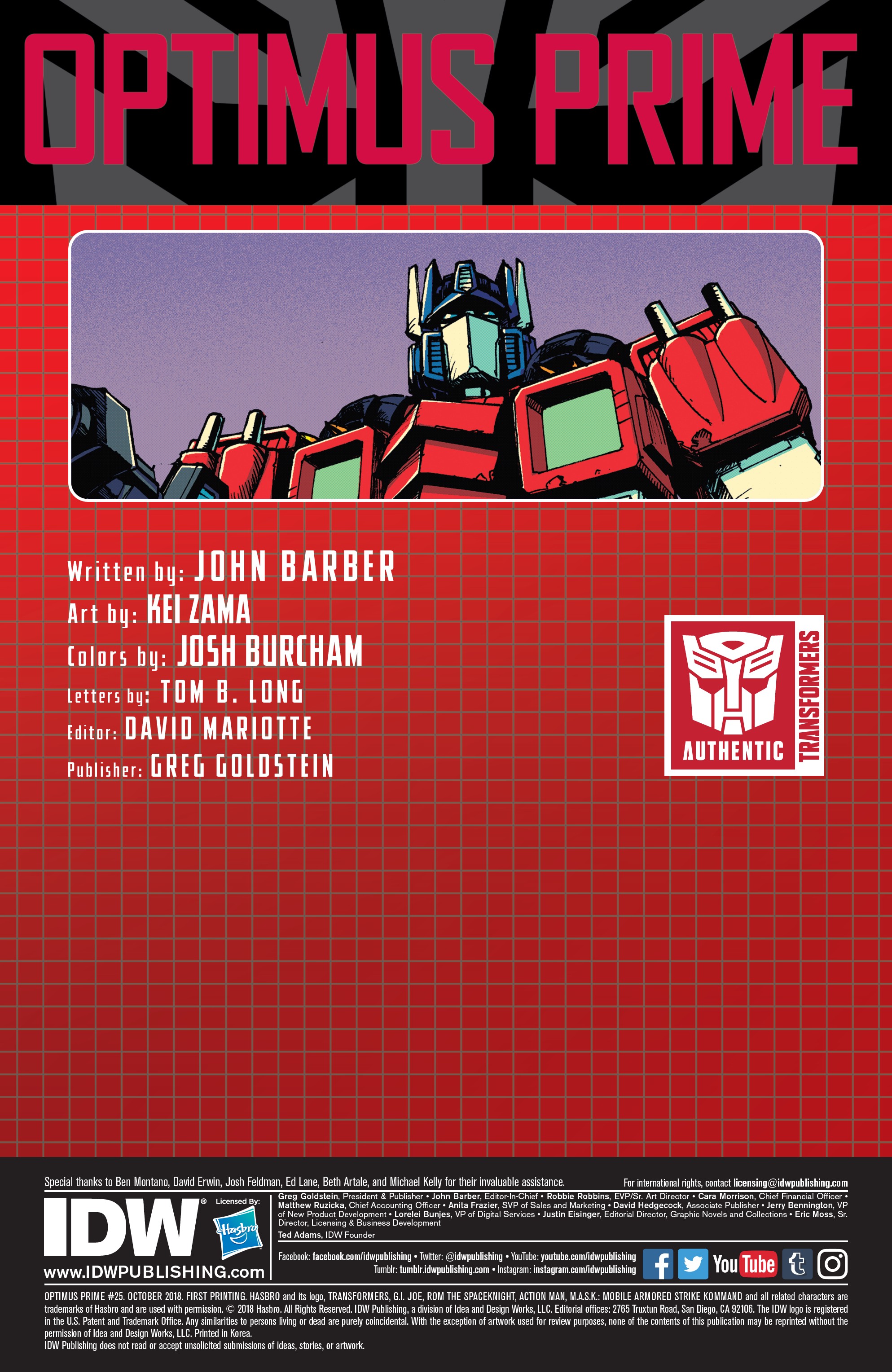 Optimus Prime (2016-): Chapter 25 - Page 2