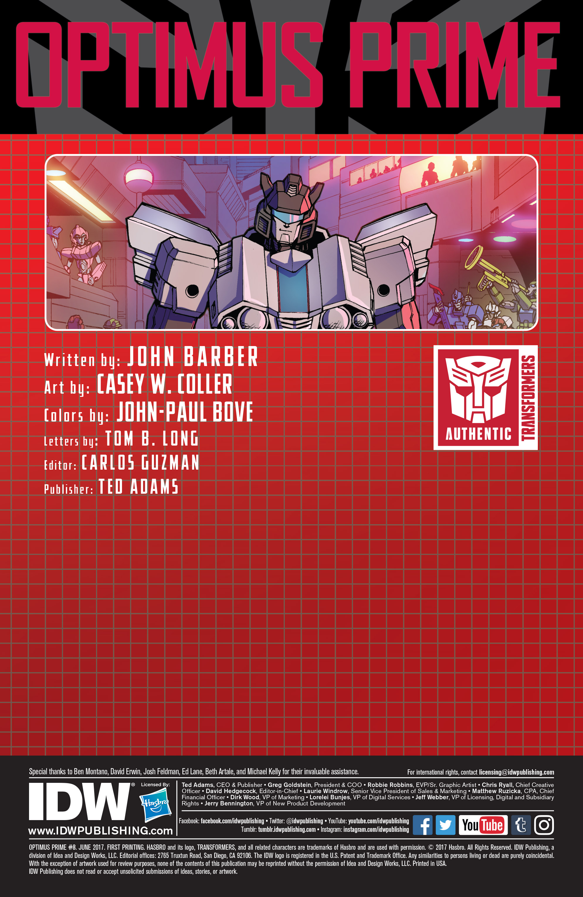Optimus Prime (2016-): Chapter 8 - Page 2