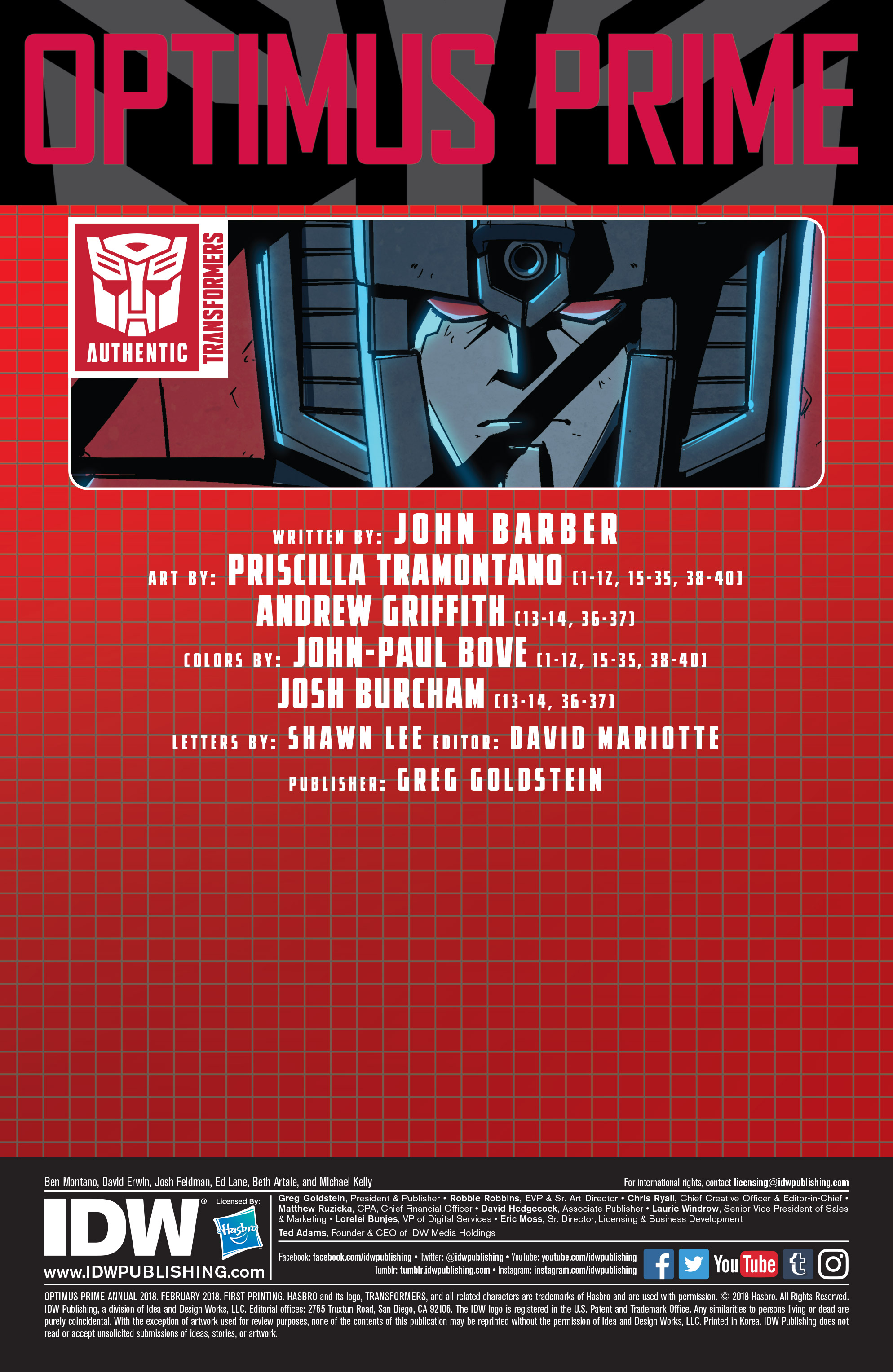 Optimus Prime (2016-): Chapter Annual-1 - Page 2
