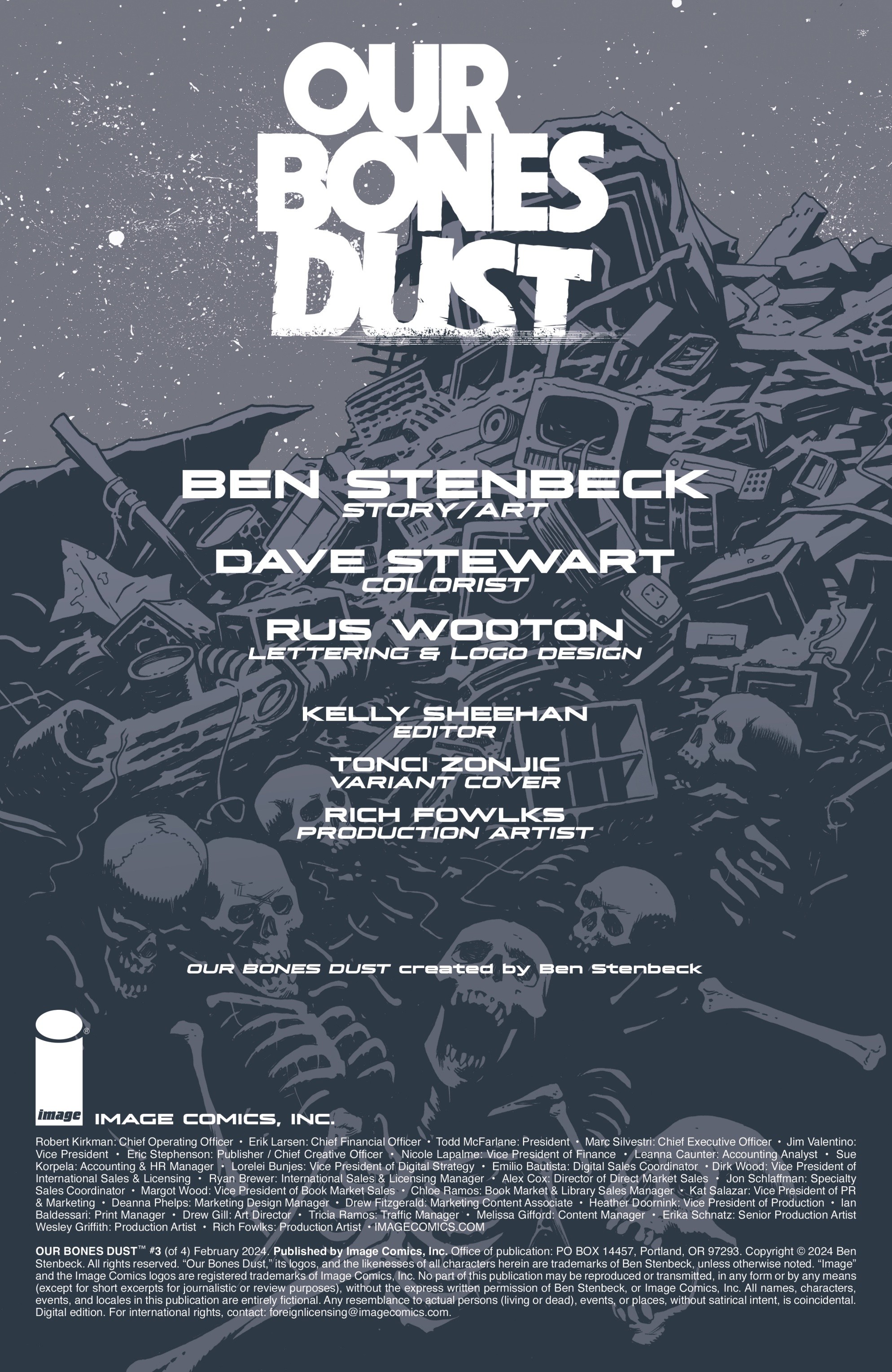 Our Bones Dust (2023-): Chapter 3 - Page 2
