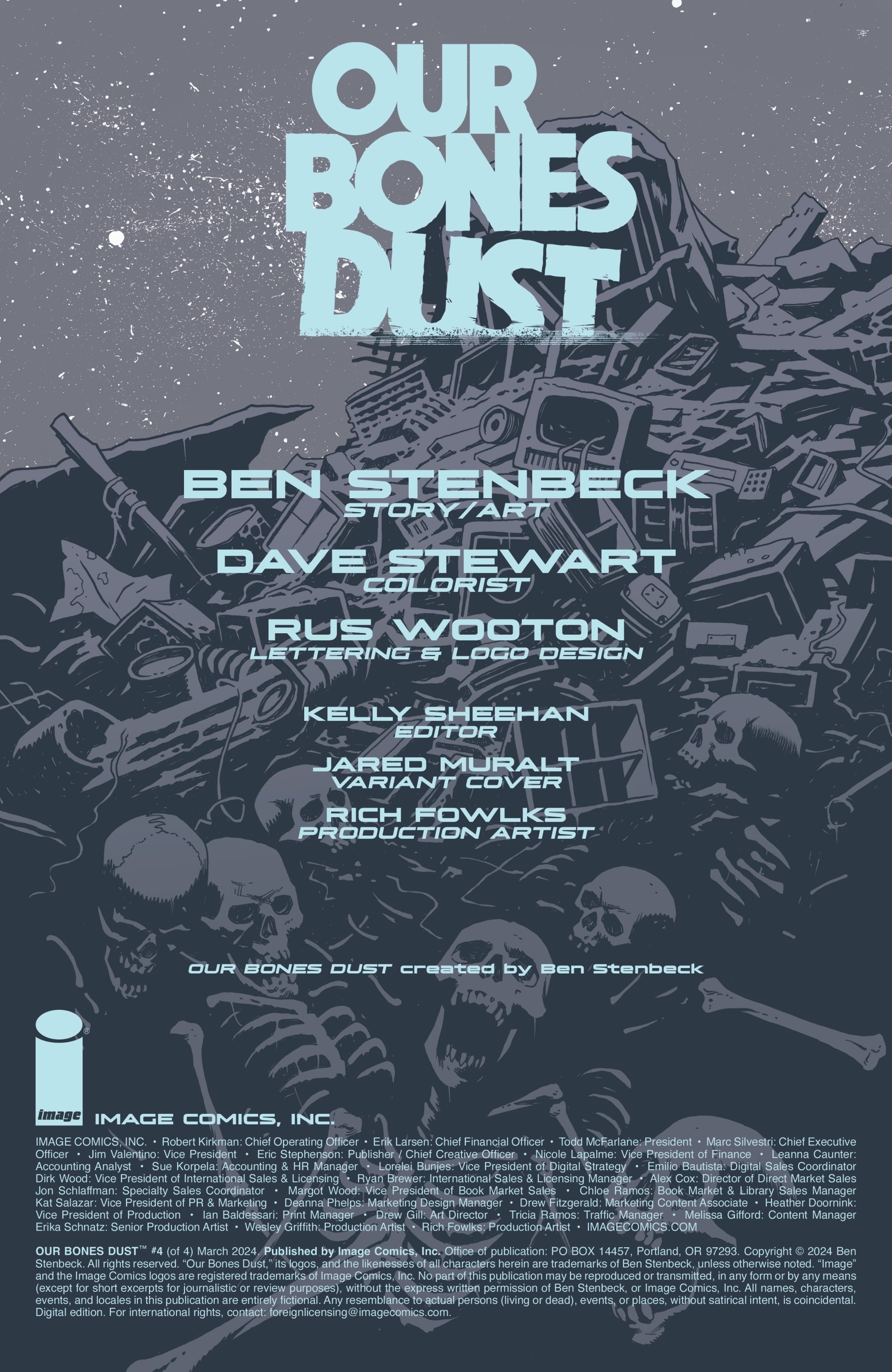 Our Bones Dust (2023-): Chapter 4 - Page 2