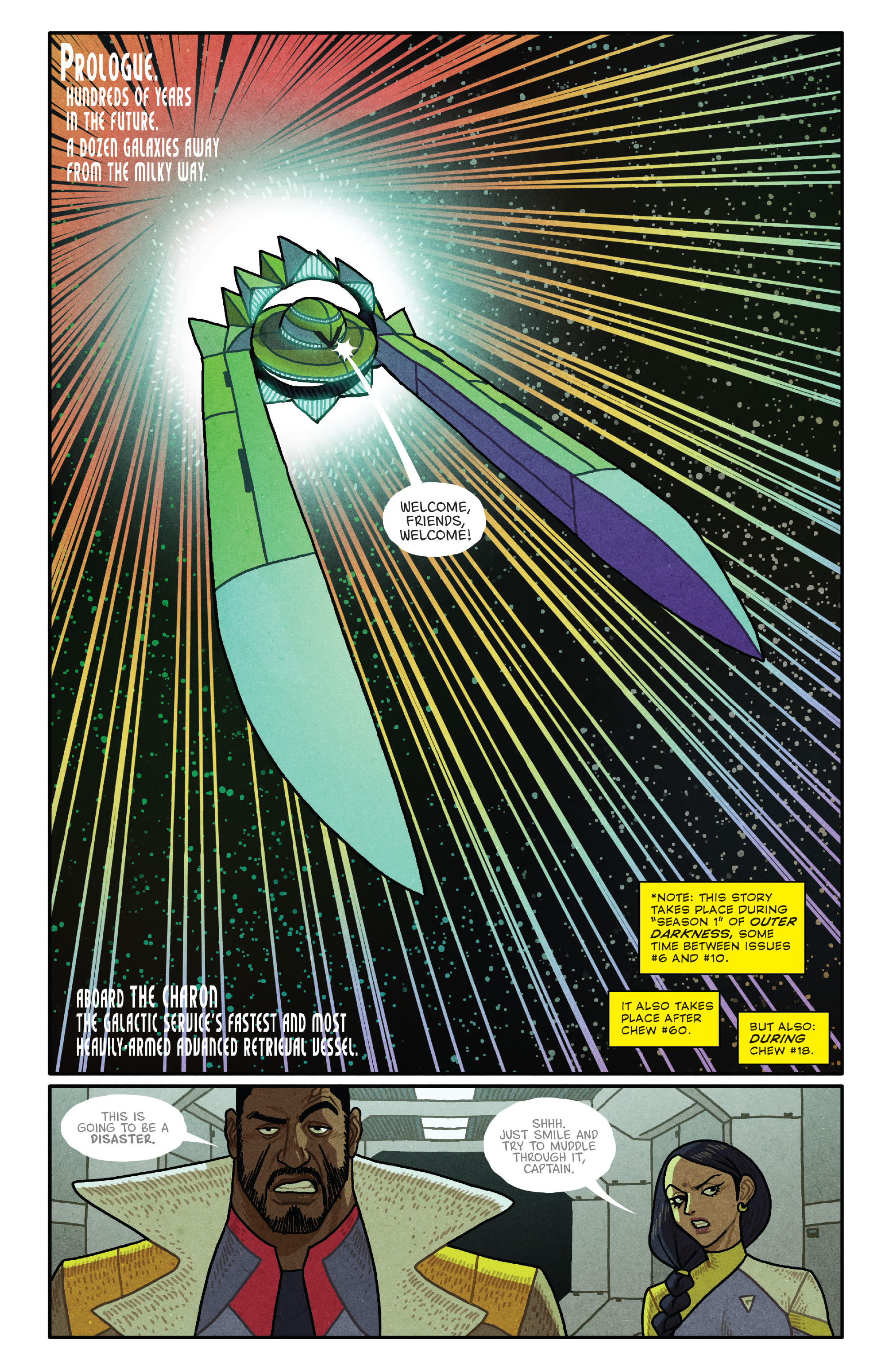 Outer Darkness/Chew (2020-): Chapter 1 - Page 3