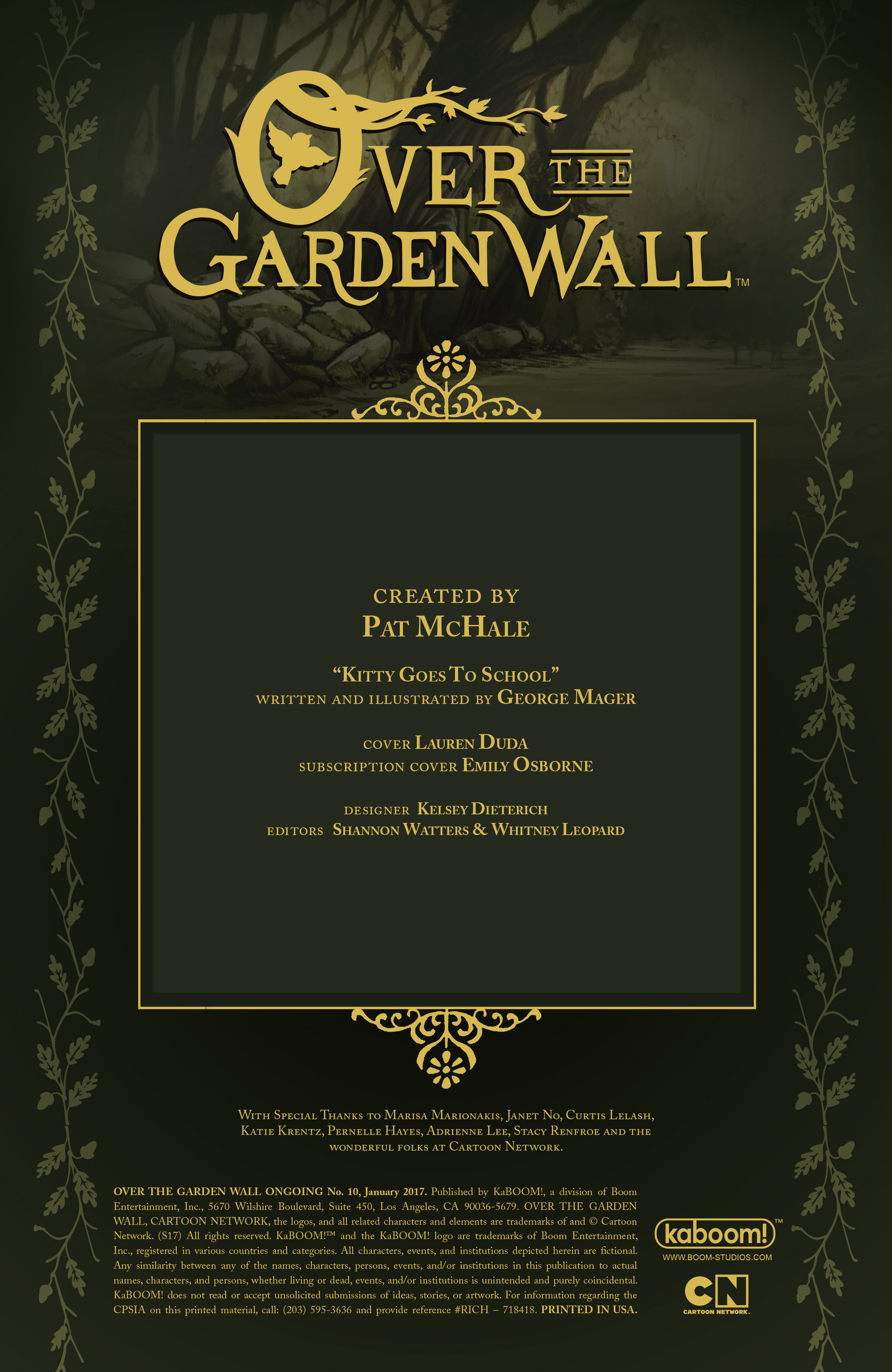 Over the Garden Wall (2015-): Chapter 3 - Page 2