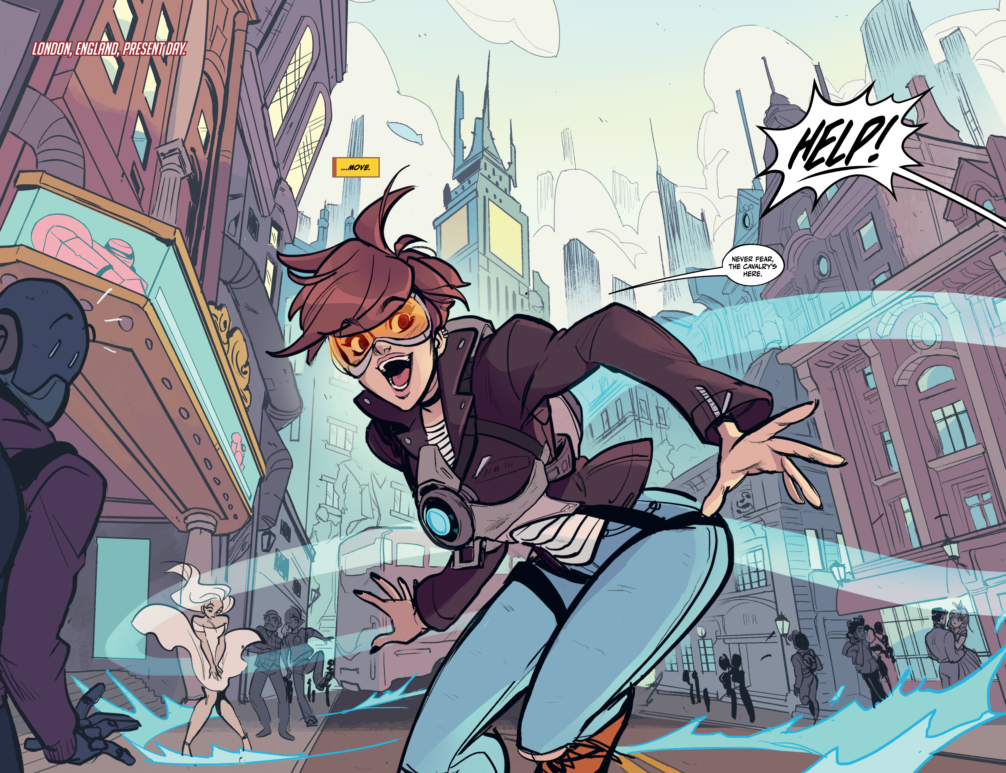 Overwatch: Tracer — London Calling (2020-): Chapter 1 - Page 4