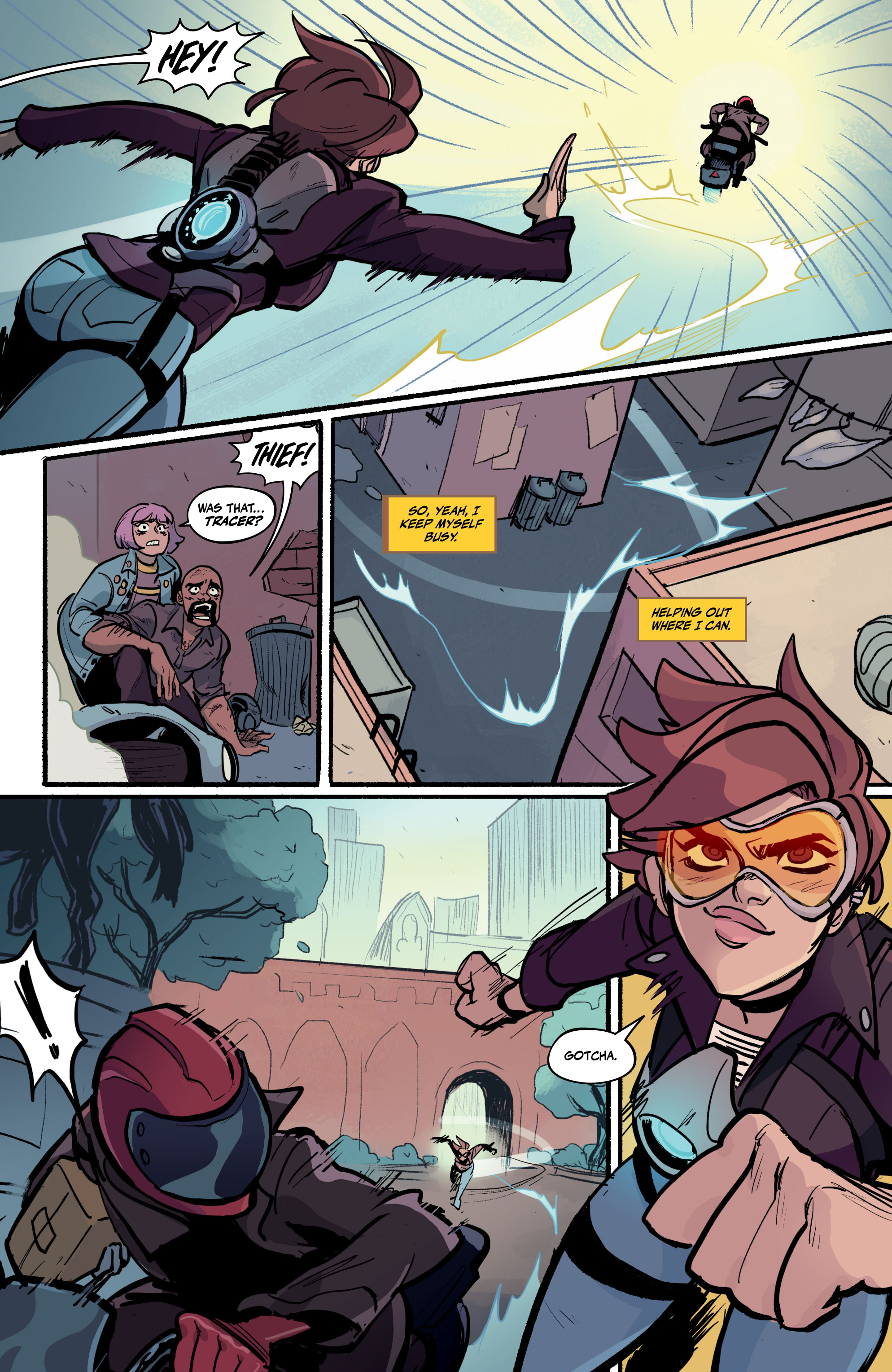 Overwatch: Tracer — London Calling (2020-): Chapter 1 - Page 5