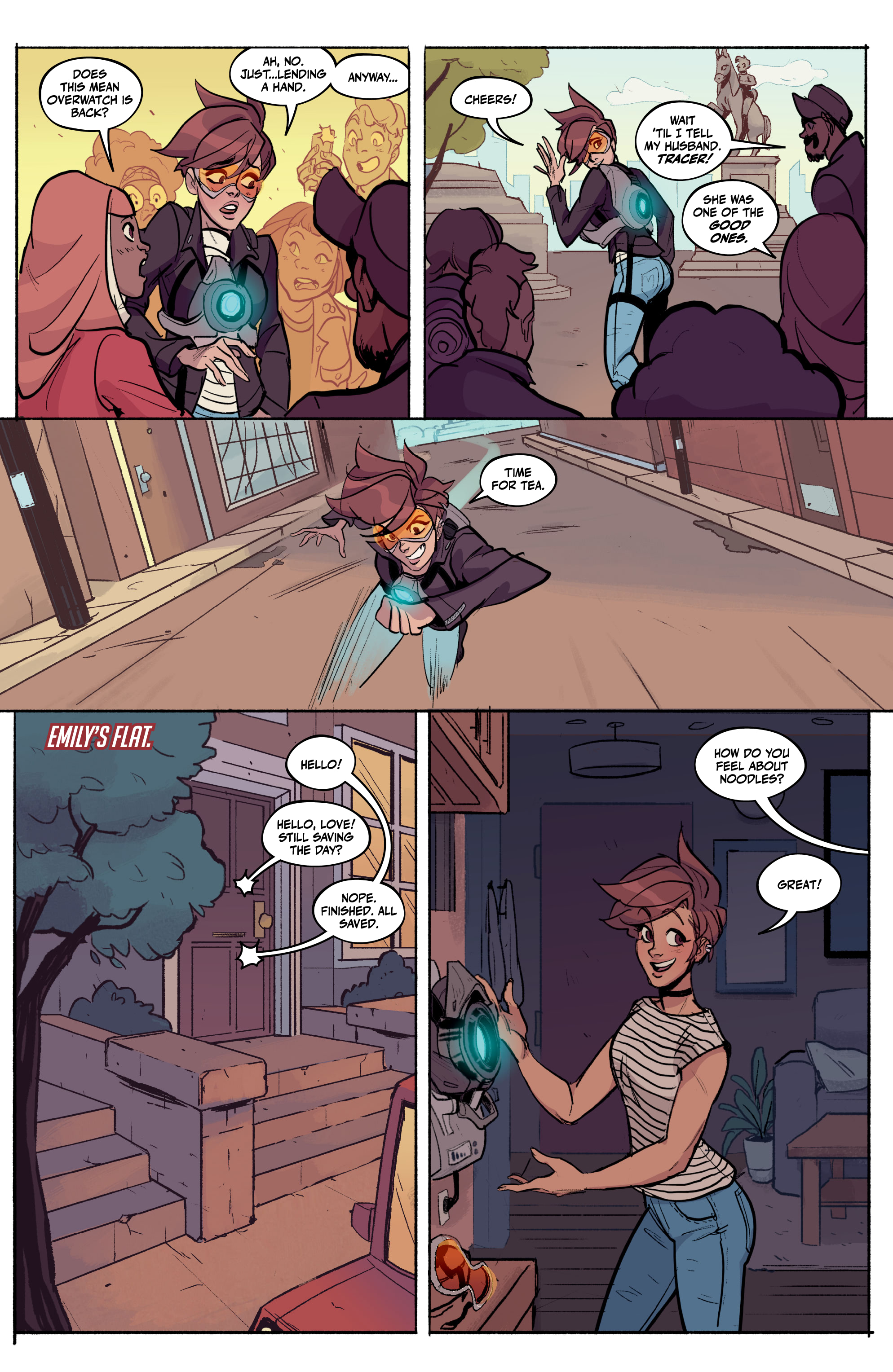 Overwatch: Tracer — London Calling (2020-): Chapter 1 - Page 7