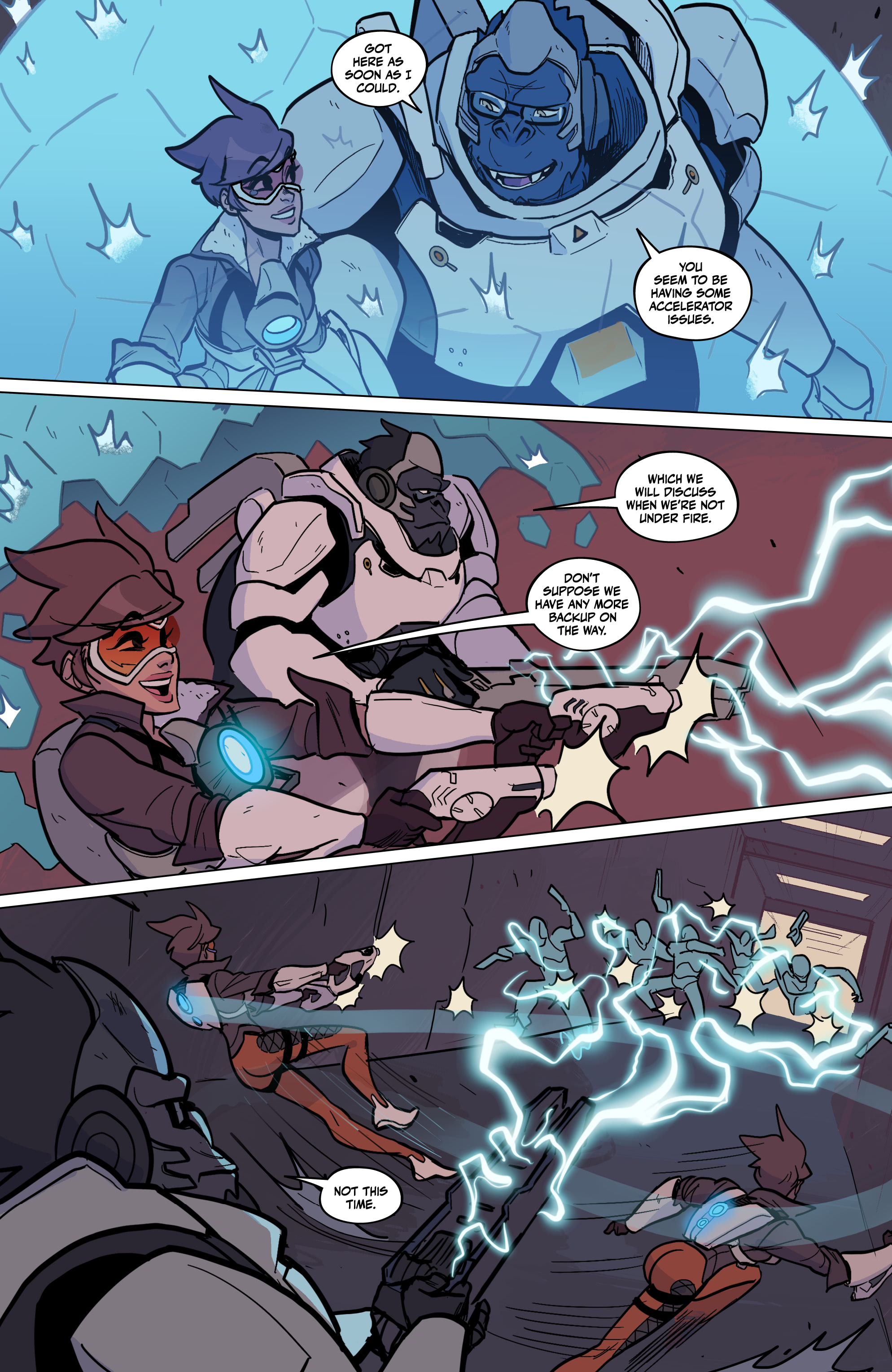 Overwatch: Tracer — London Calling (2020-): Chapter 5.1 - Page 9