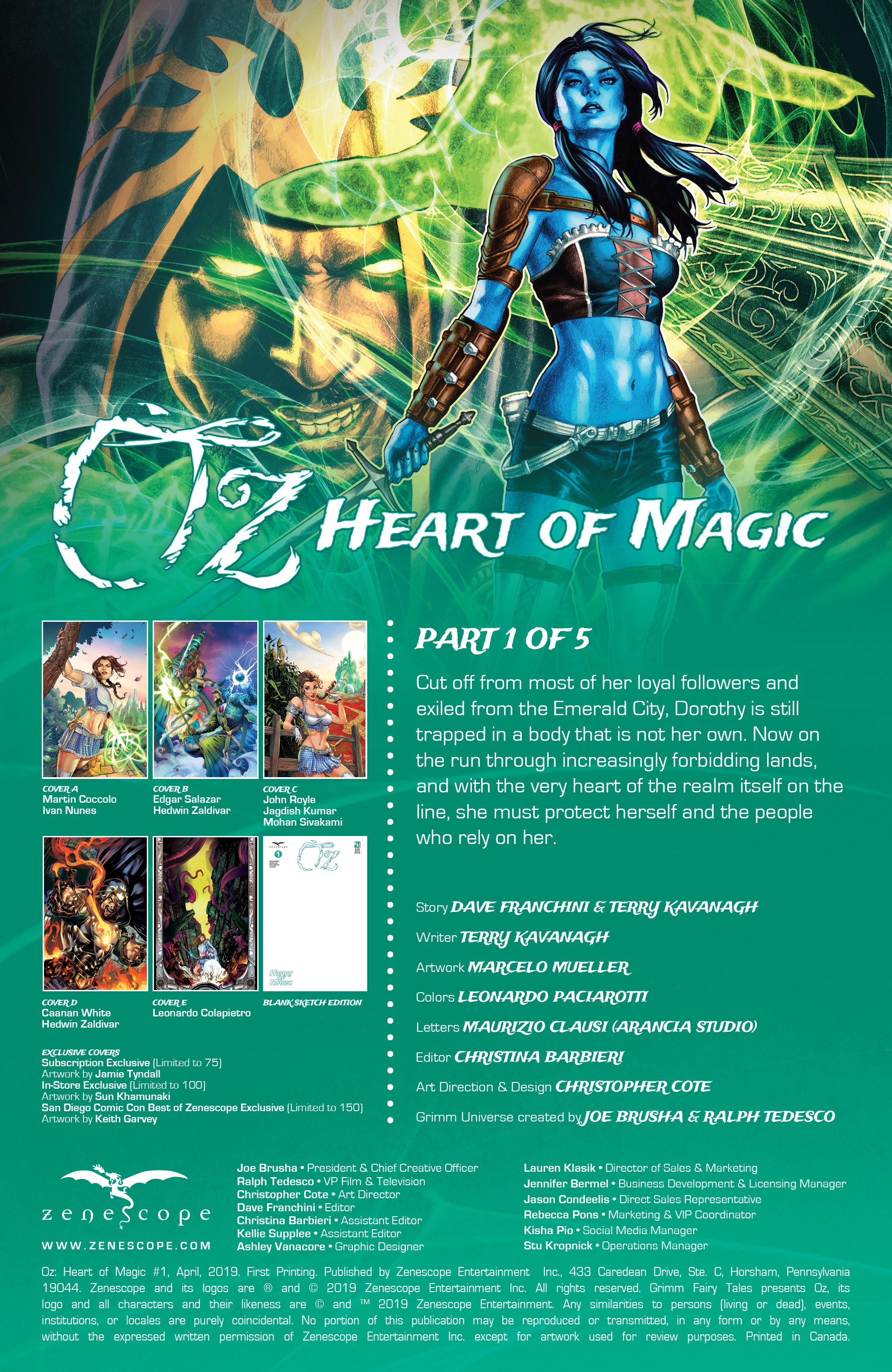 Oz: Heart of Magic (2019-): Chapter 1 - Page 2