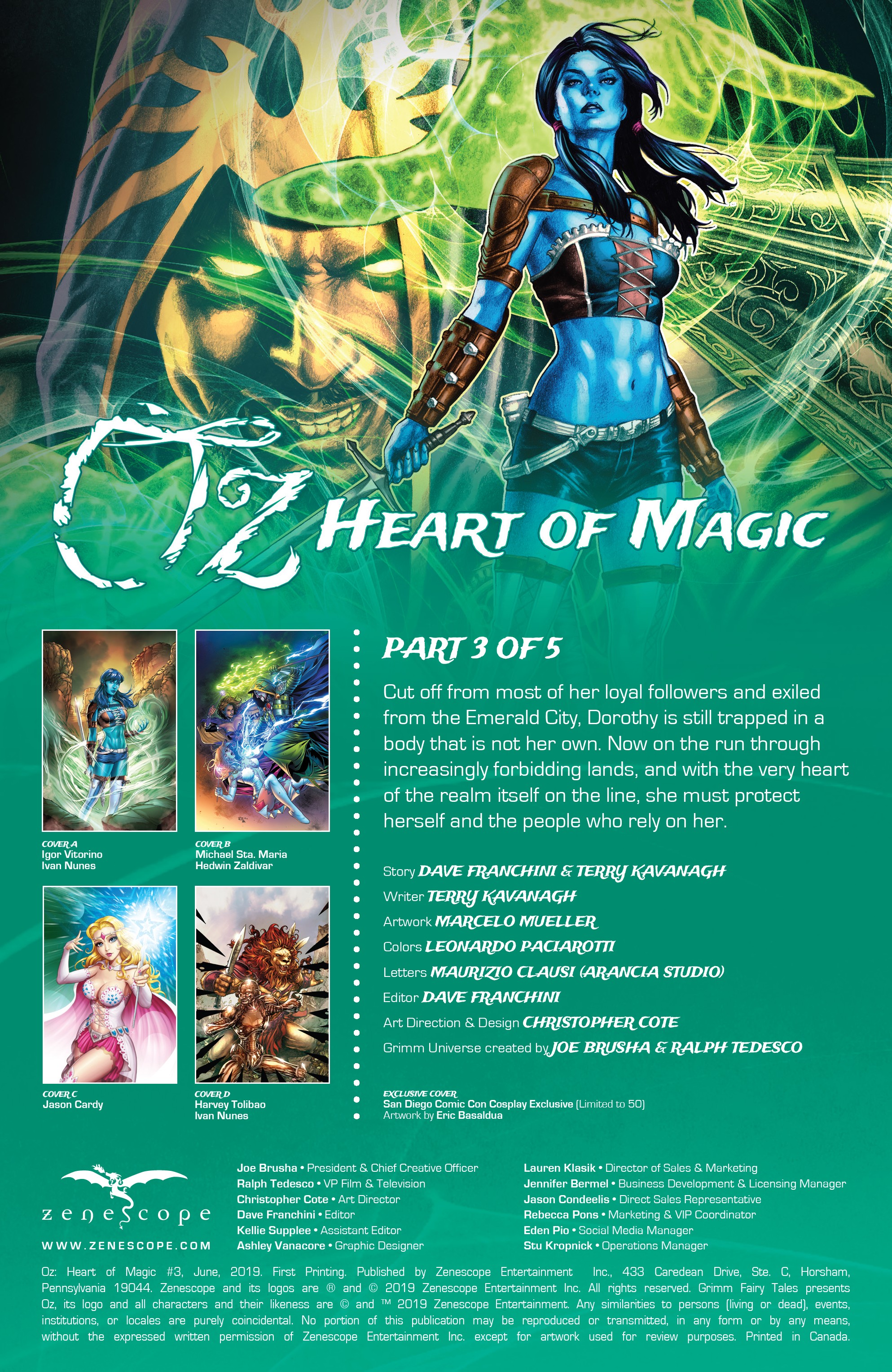 Oz: Heart of Magic (2019-): Chapter 3 - Page 2