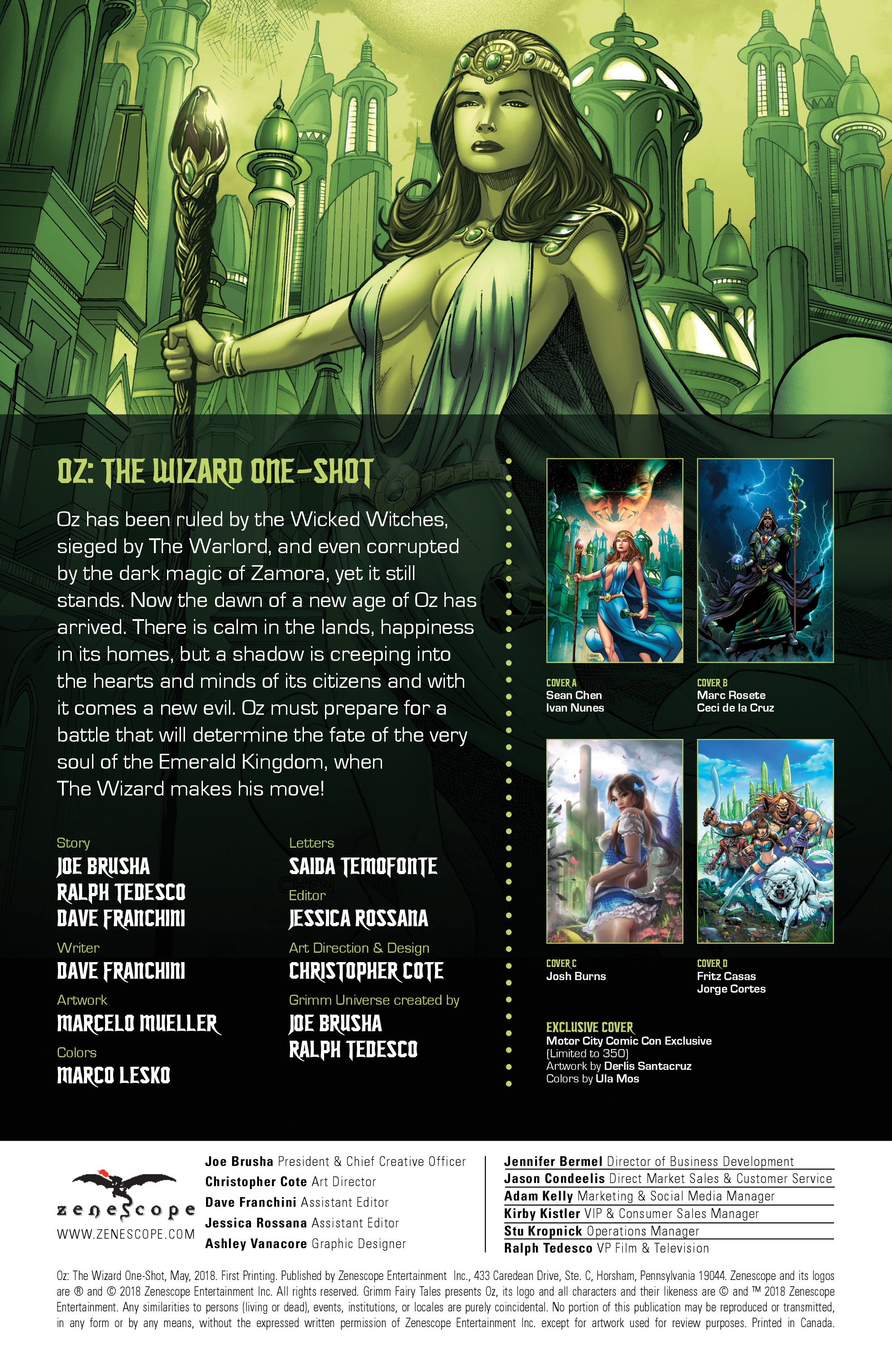 Oz: The Wizard (2018-): Chapter 1 - Page 2
