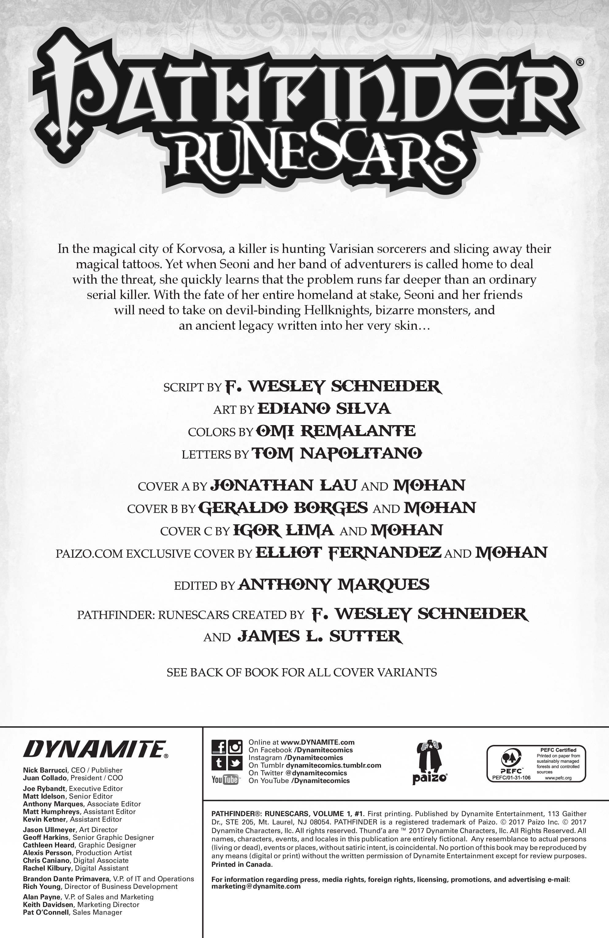 Pathfinder: Runescars (2017): Chapter 1 - Page 4