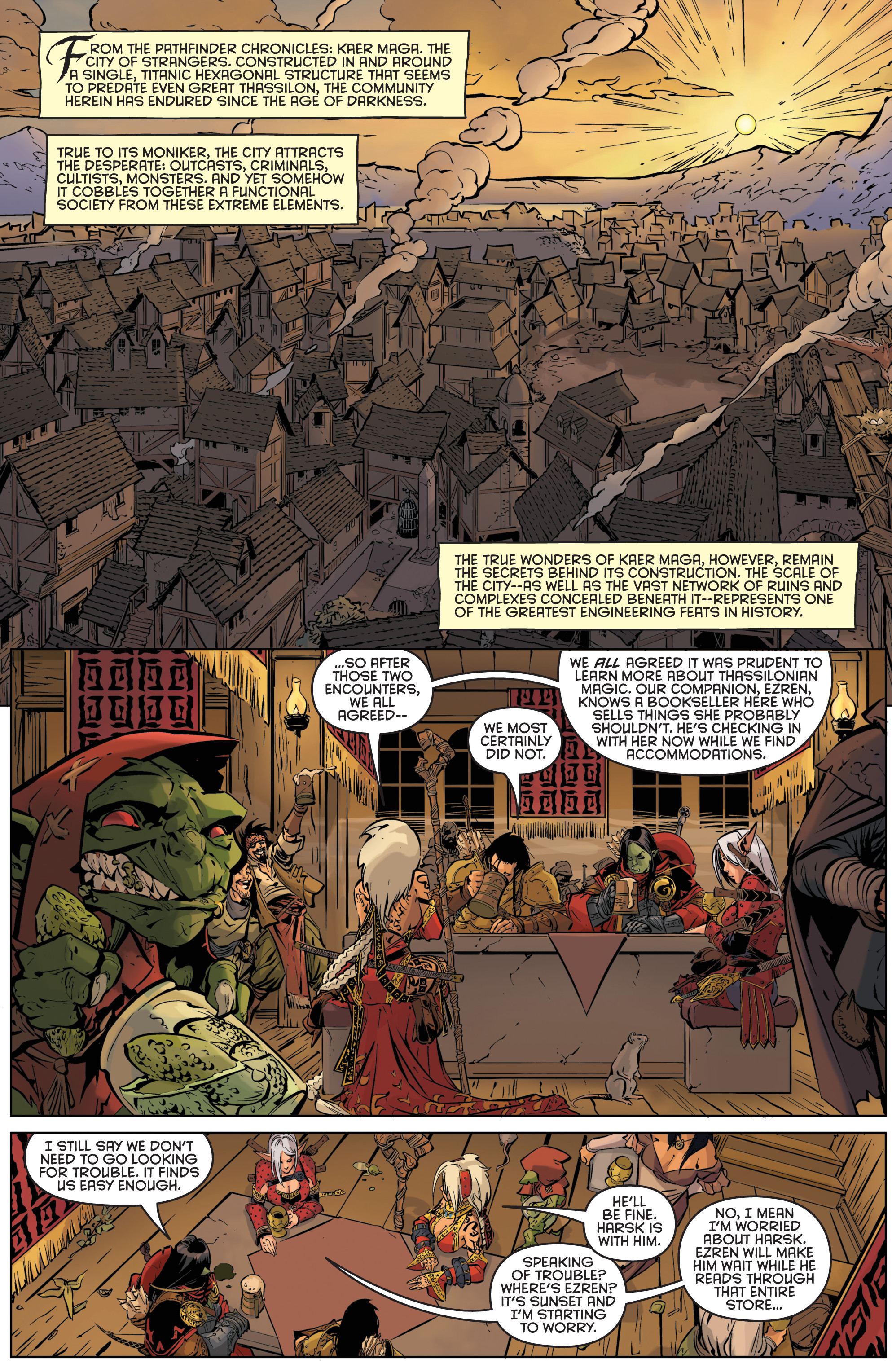 Pathfinder: Spiral Of Bones (2018): Chapter 1 - Page 10