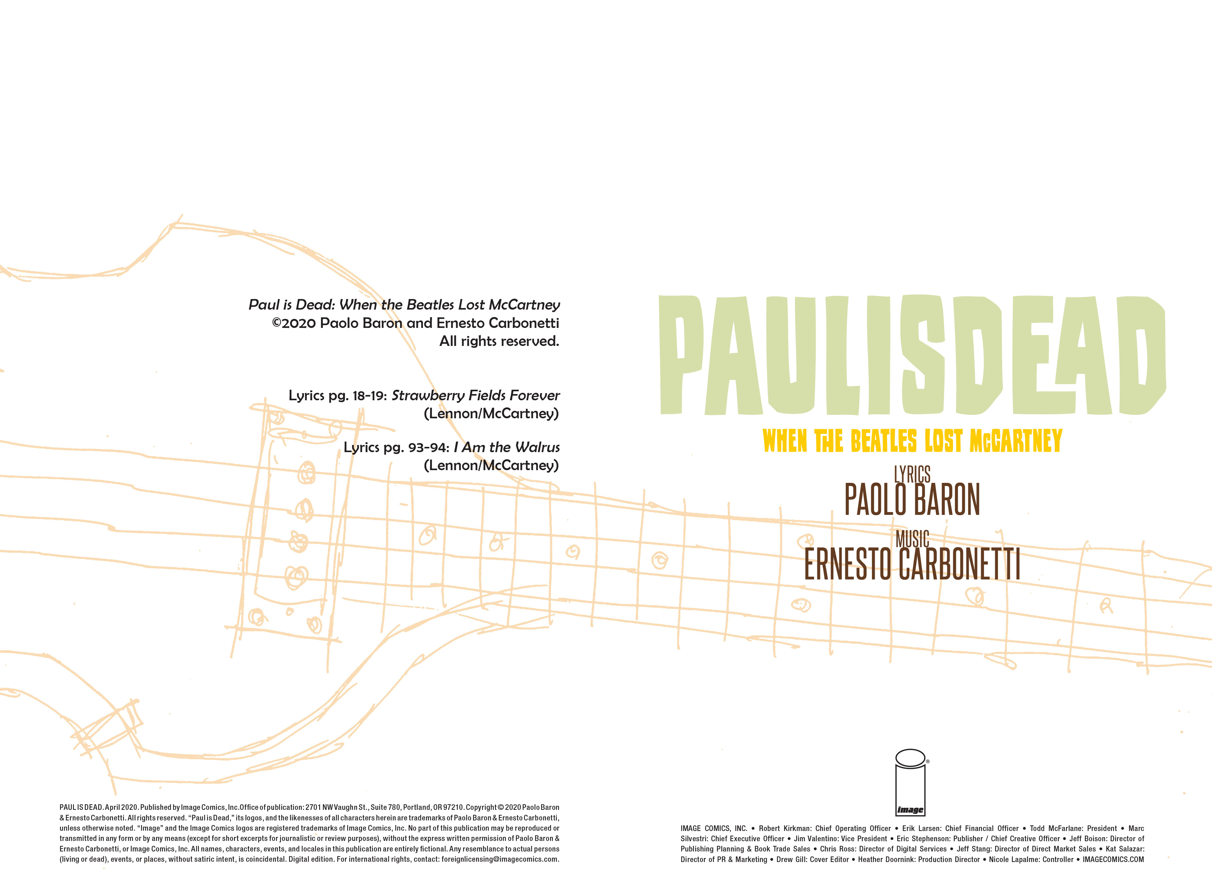 Paul Is Dead (2020): Chapter 1 - Page 4
