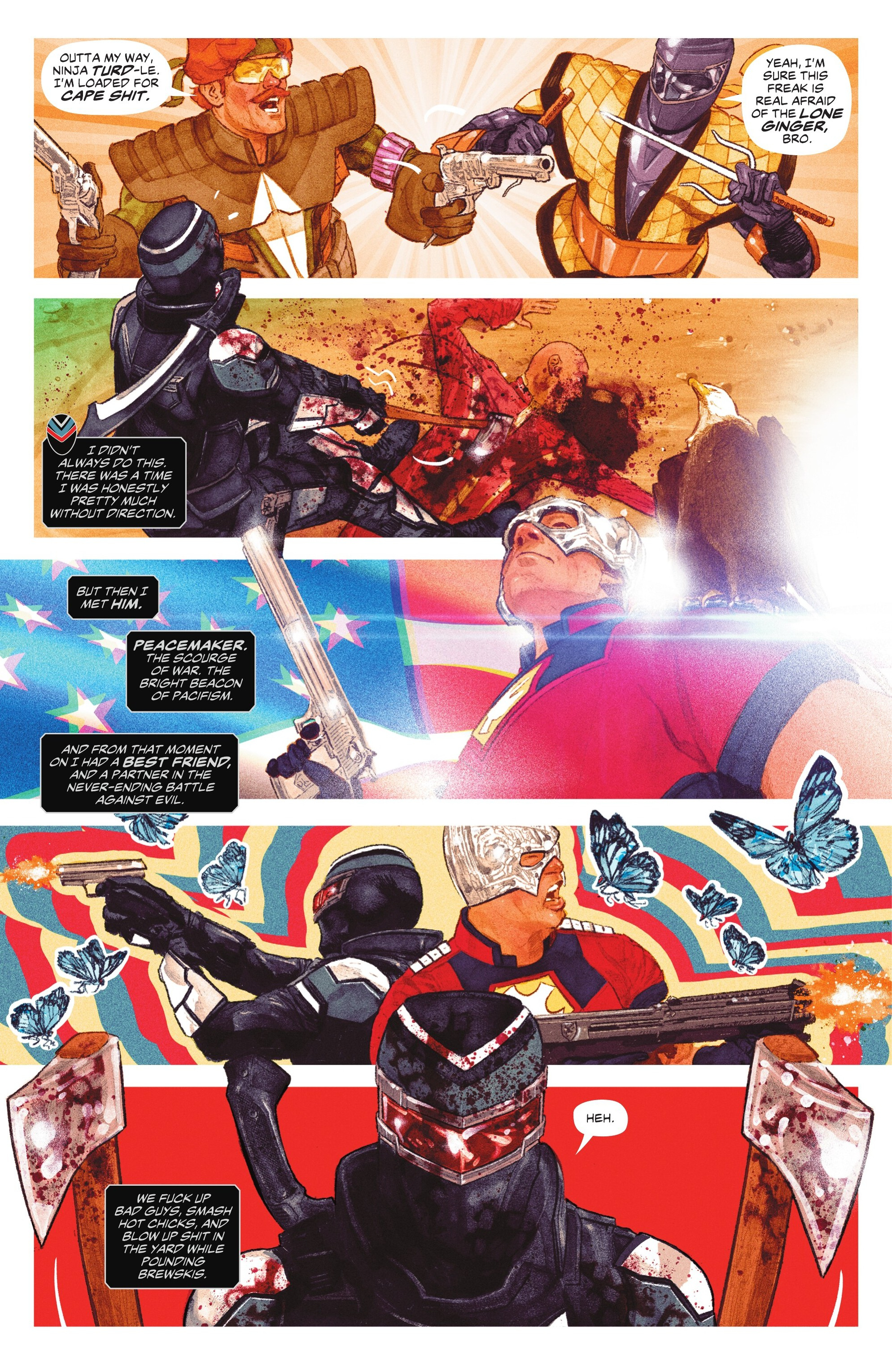 Peacemaker Presents: The Vigilante / Eagly Double Feature (2025-): Chapter 1 - Page 6