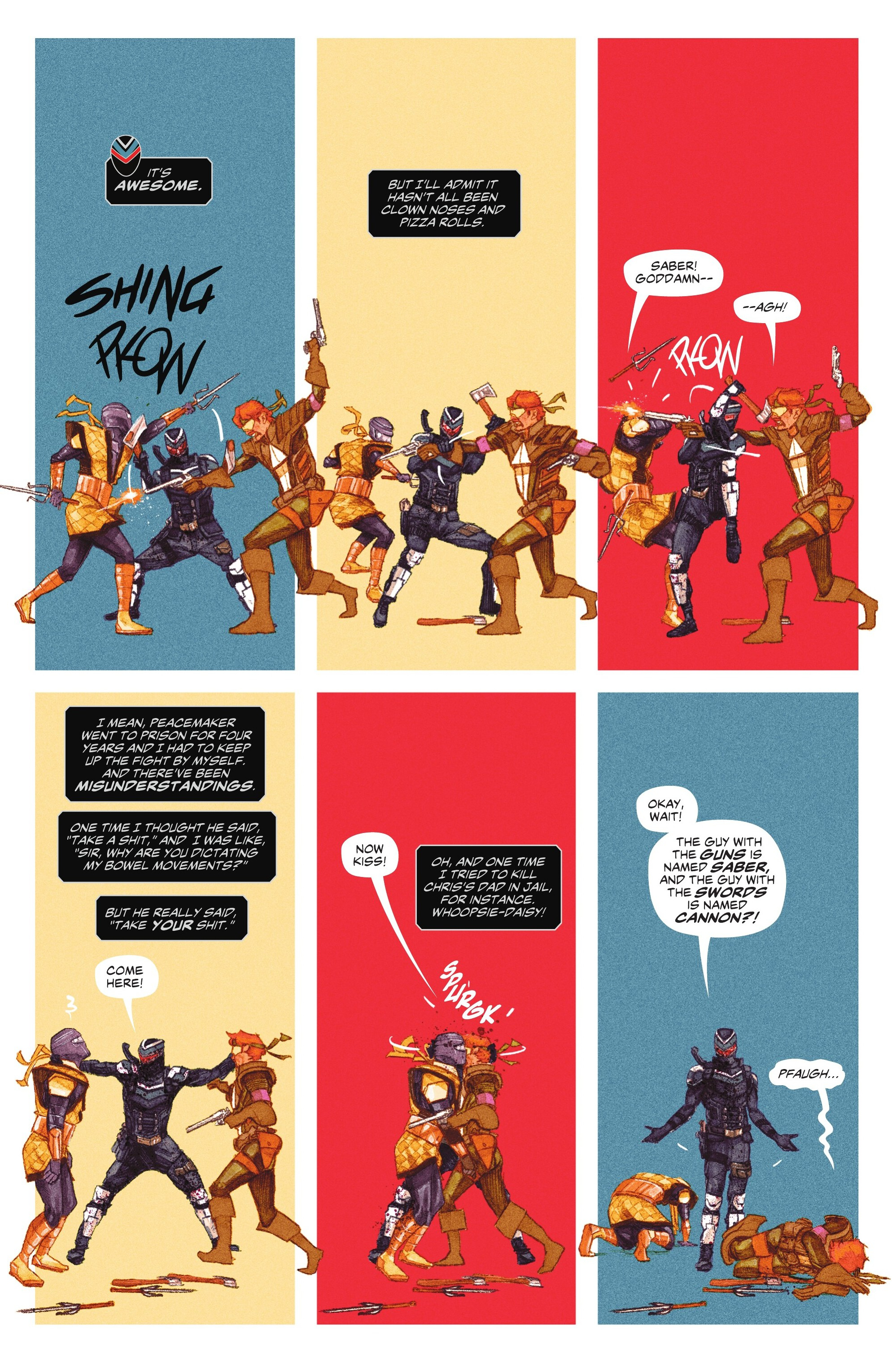 Peacemaker Presents: The Vigilante / Eagly Double Feature (2025-): Chapter 1 - Page 7