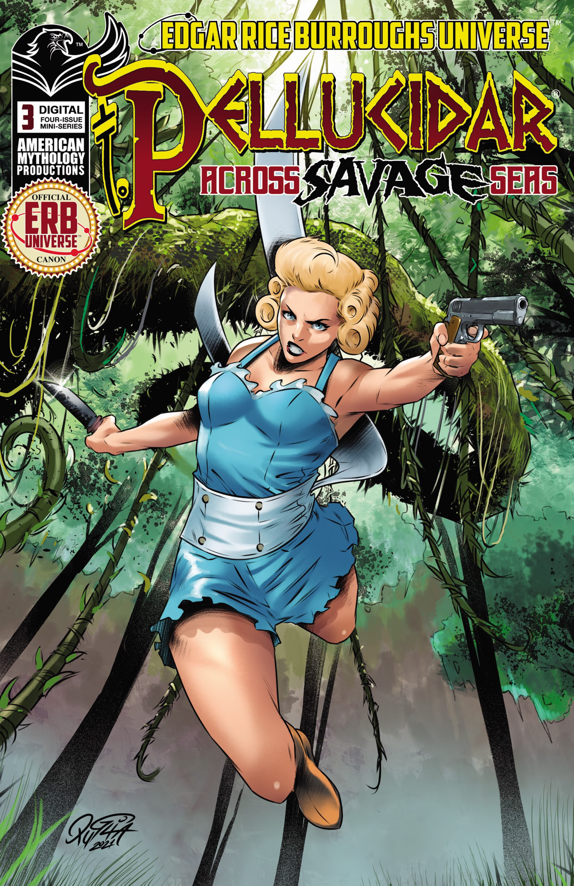 Pellucidar Across Savage Seas (2021-): Chapter 3 - Page 1